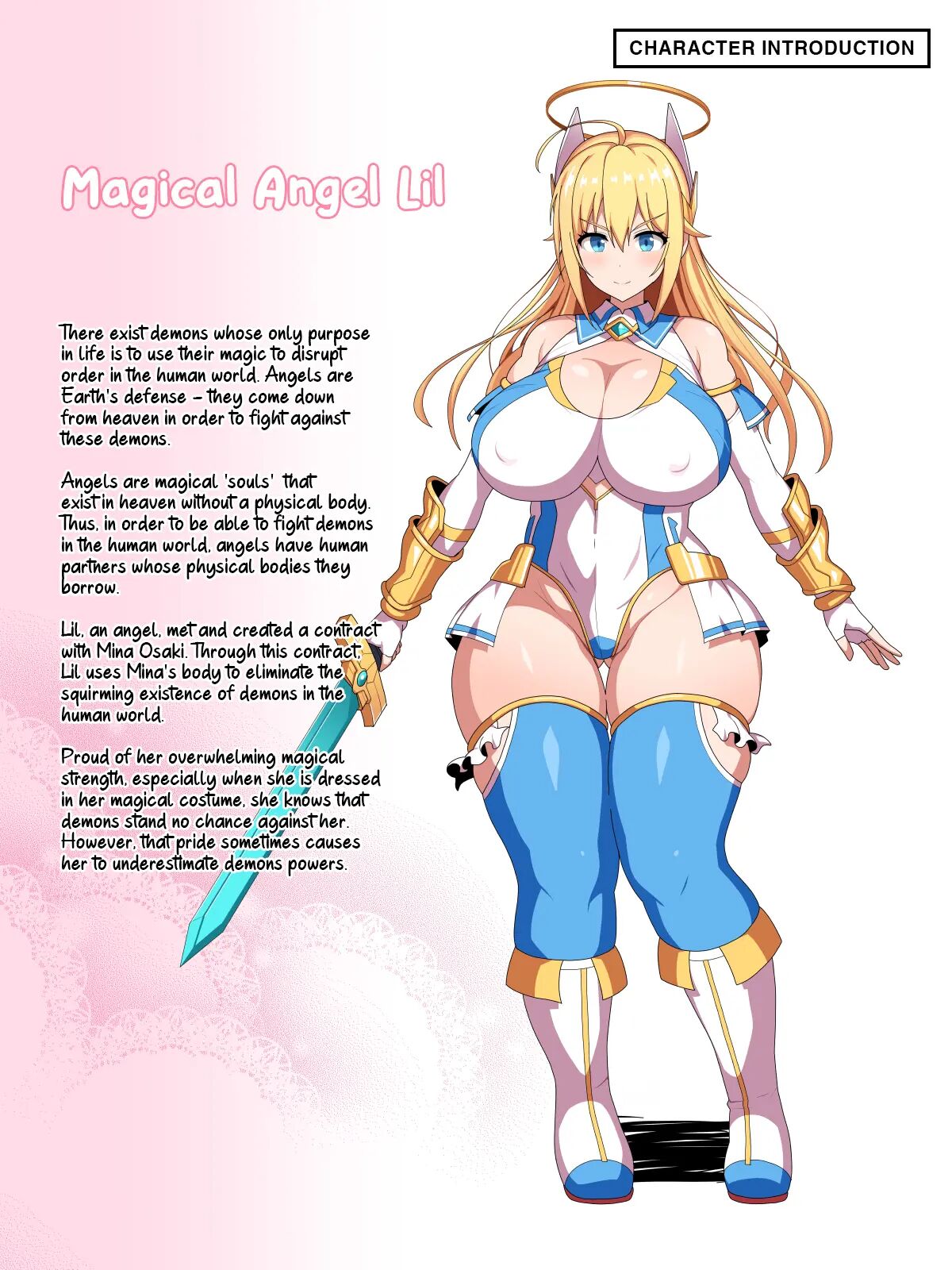 Mahou Tenshi Lil ~kisei Slime Gotoki De Taisetsu Na Yorishiro No Nikutai O Anal Benki Ni Nante Zettai Ni Sasenai!~ 1