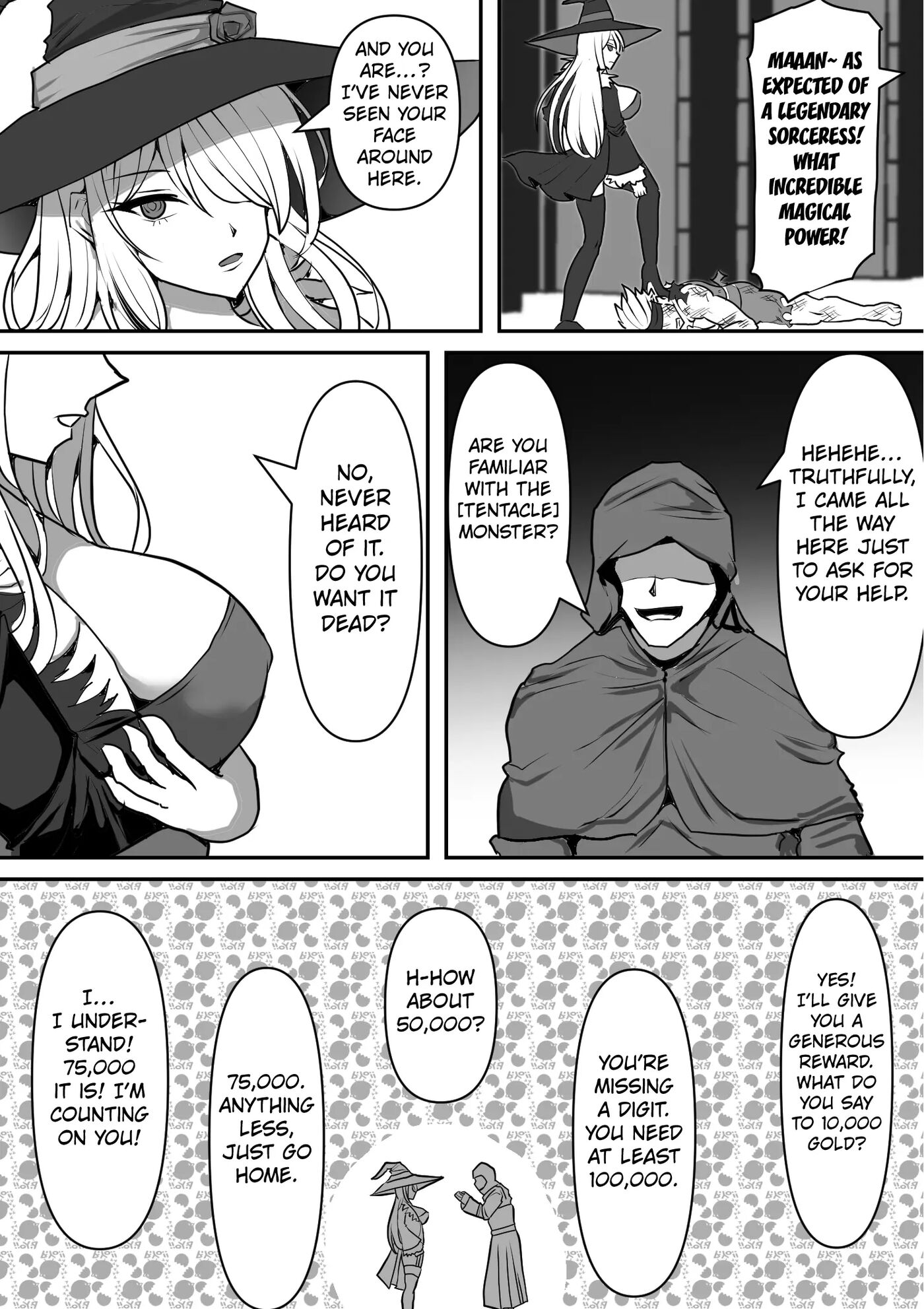 Majo Ga Shokushu Ni Kisei Sa Re Shokushu O Shussan Shi Makuru Hanashi 1