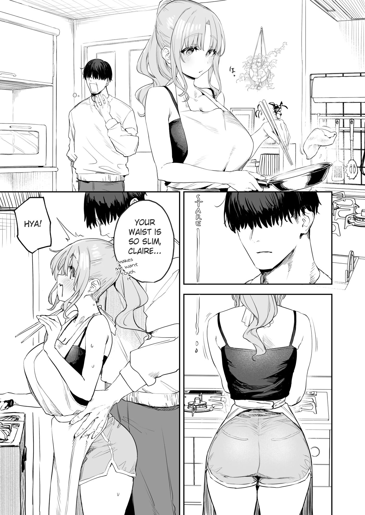 Manga About Claire-san Weak Pussy 1