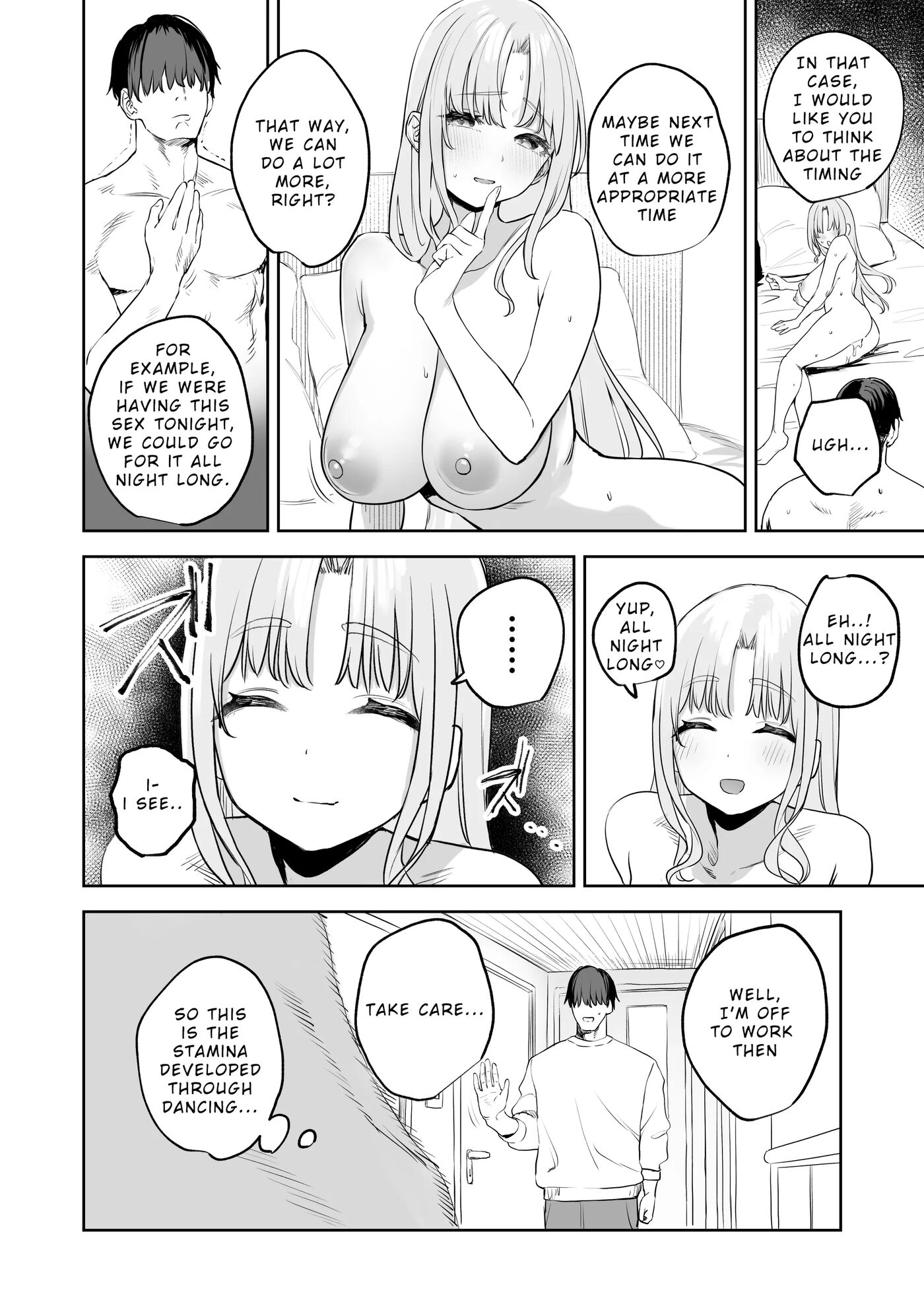 Manga About Claire-san Weak Pussy 1