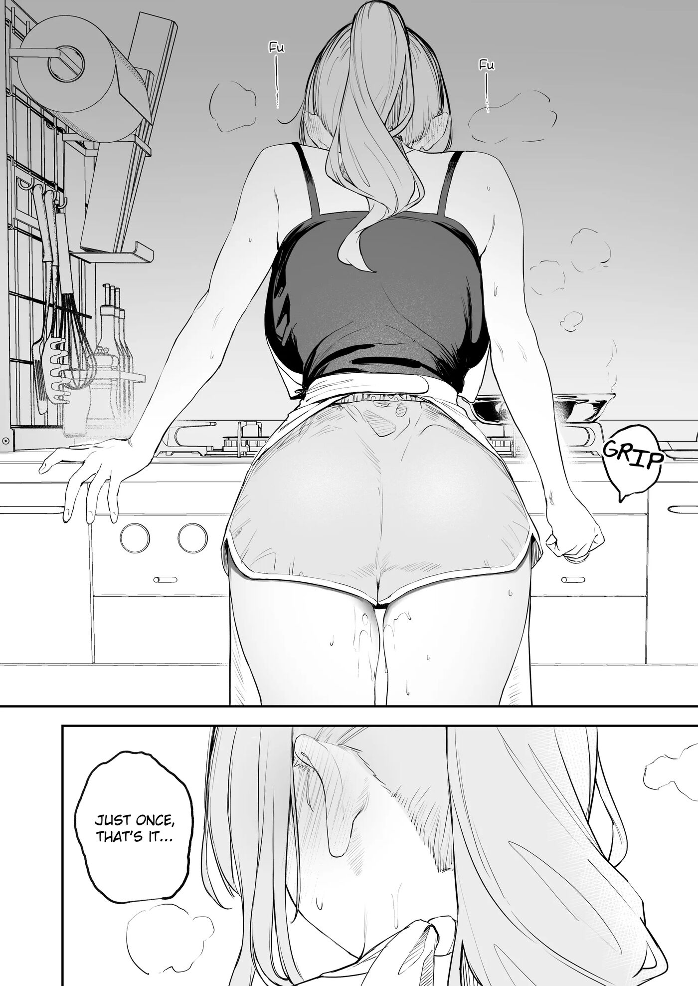 Manga About Claire-san Weak Pussy 1