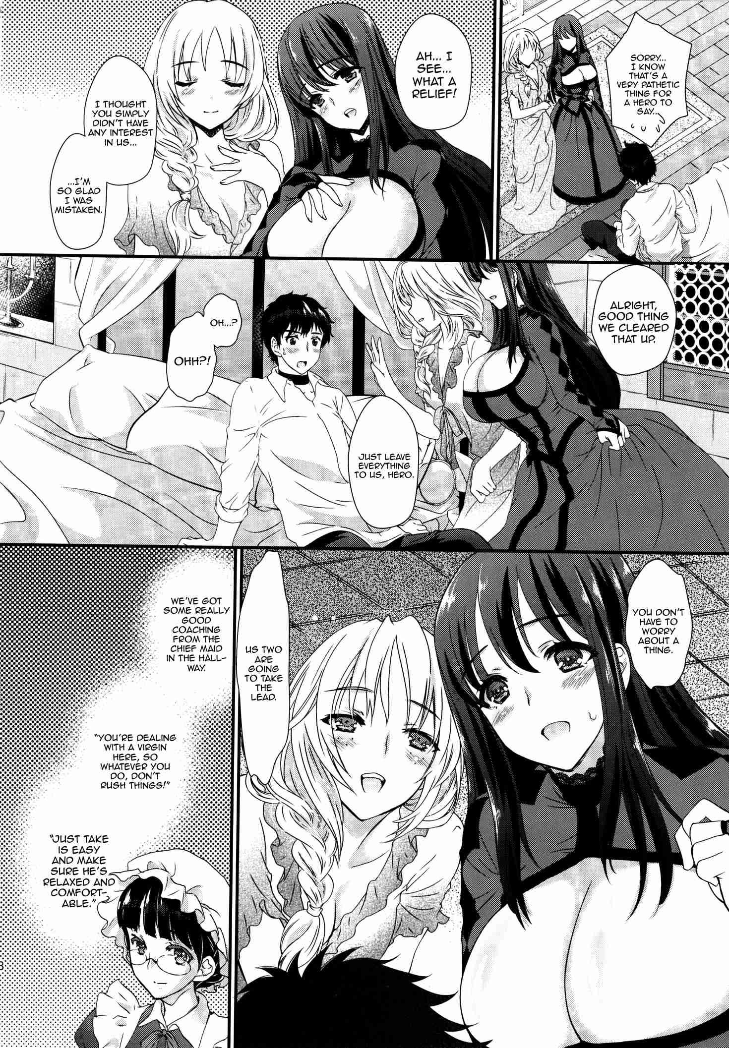 Maoyuu Maou Yuusha Dj - My Demon King And Female Knight Fight Way Too Much?! Chapter 1 Page 7