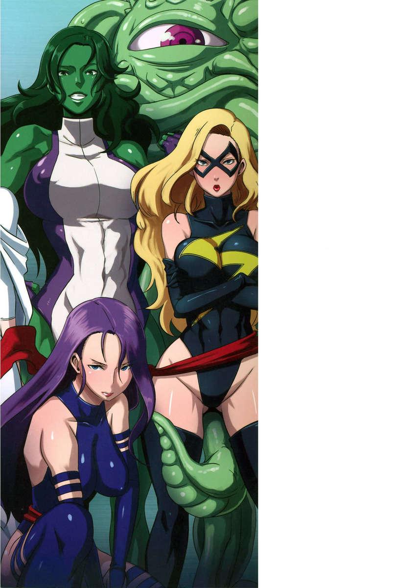 Marvel Universe Dj - Hamecomi!! The Ahengers 1