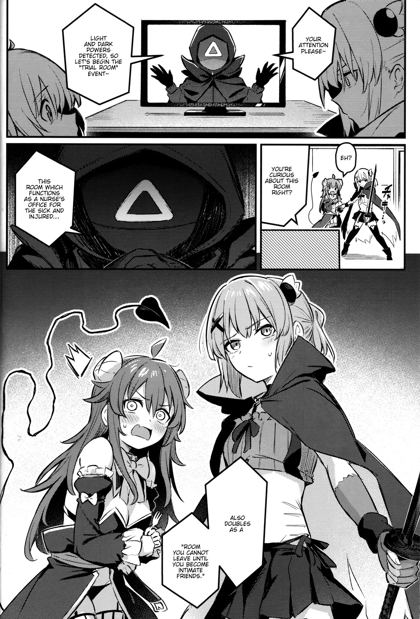 Mazoku Wa Shukuteki To Nakayoshi Shinai To Derarenai Heya Ni, Tojikomerarete Shimatta! 1