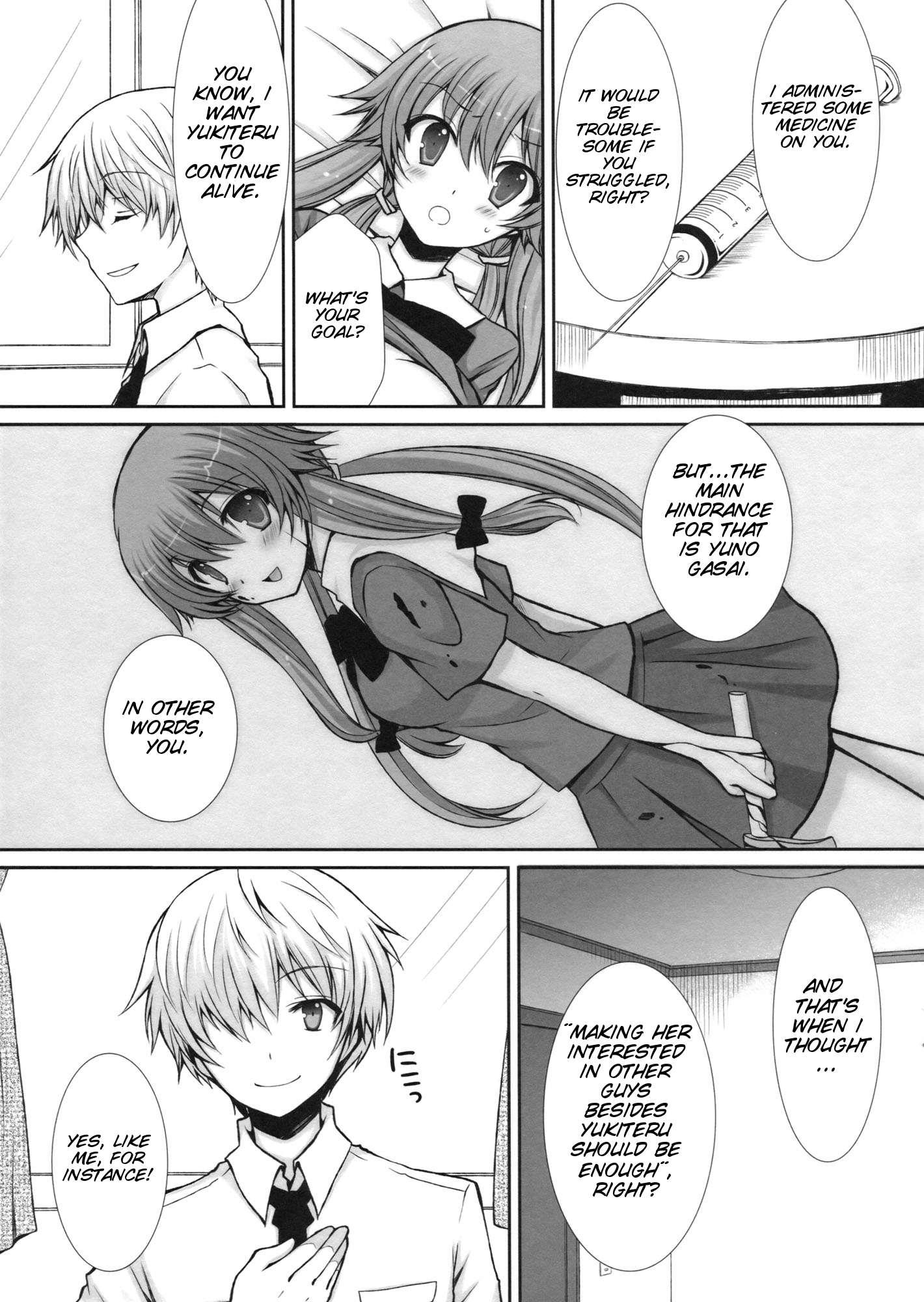 Mirai Nikki Dj - Tantei To Yandere No Kairaku Nikki 1