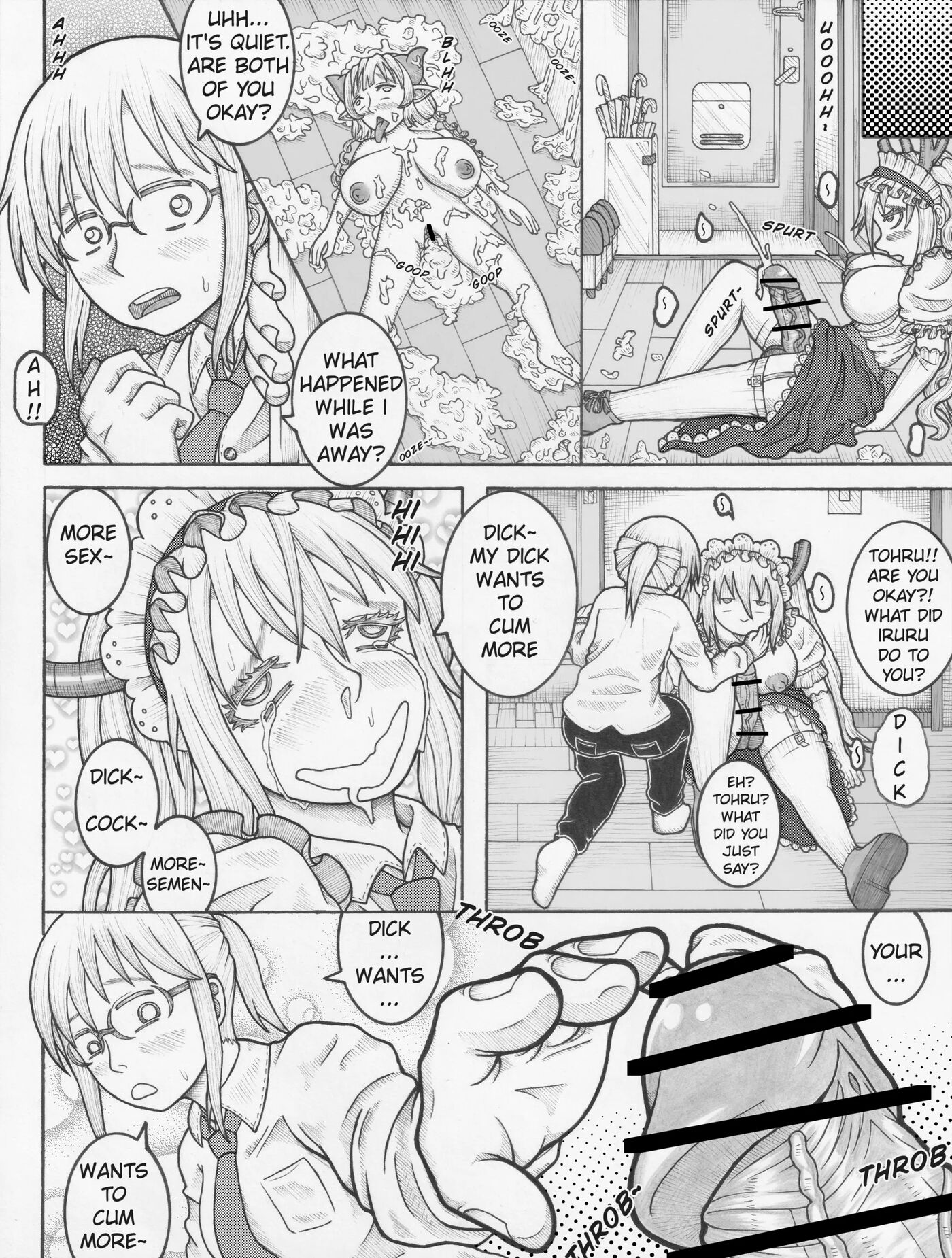 Miss Kobayashi's Futanari Dragon Maid 1