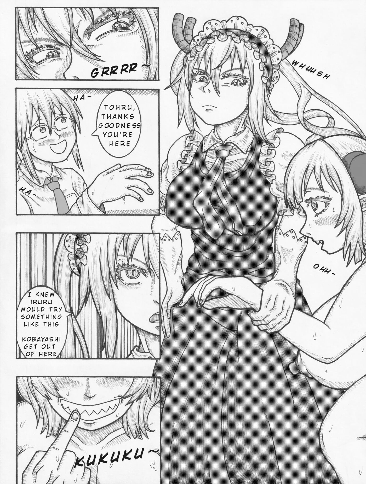 Miss Kobayashi's Futanari Dragon Maid 1