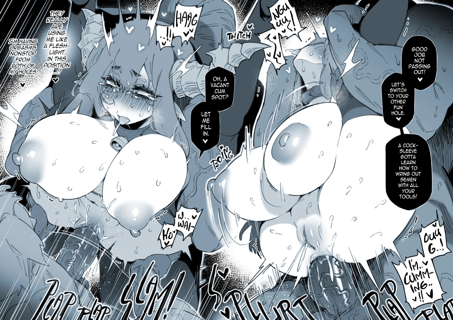 Miss Serabelle Is A Miserable Cum Dump R18 Comic 1