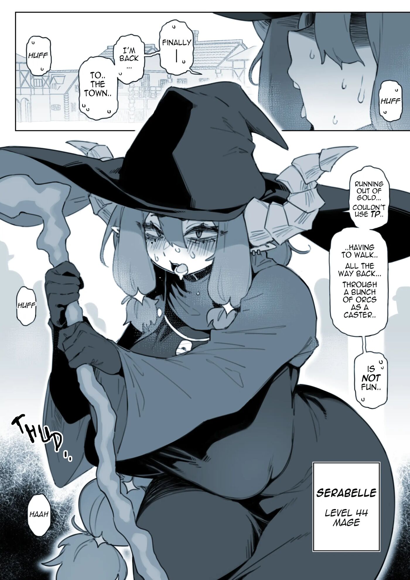 Miss Serabelle Is A Miserable Cum Dump R18 Comic 1