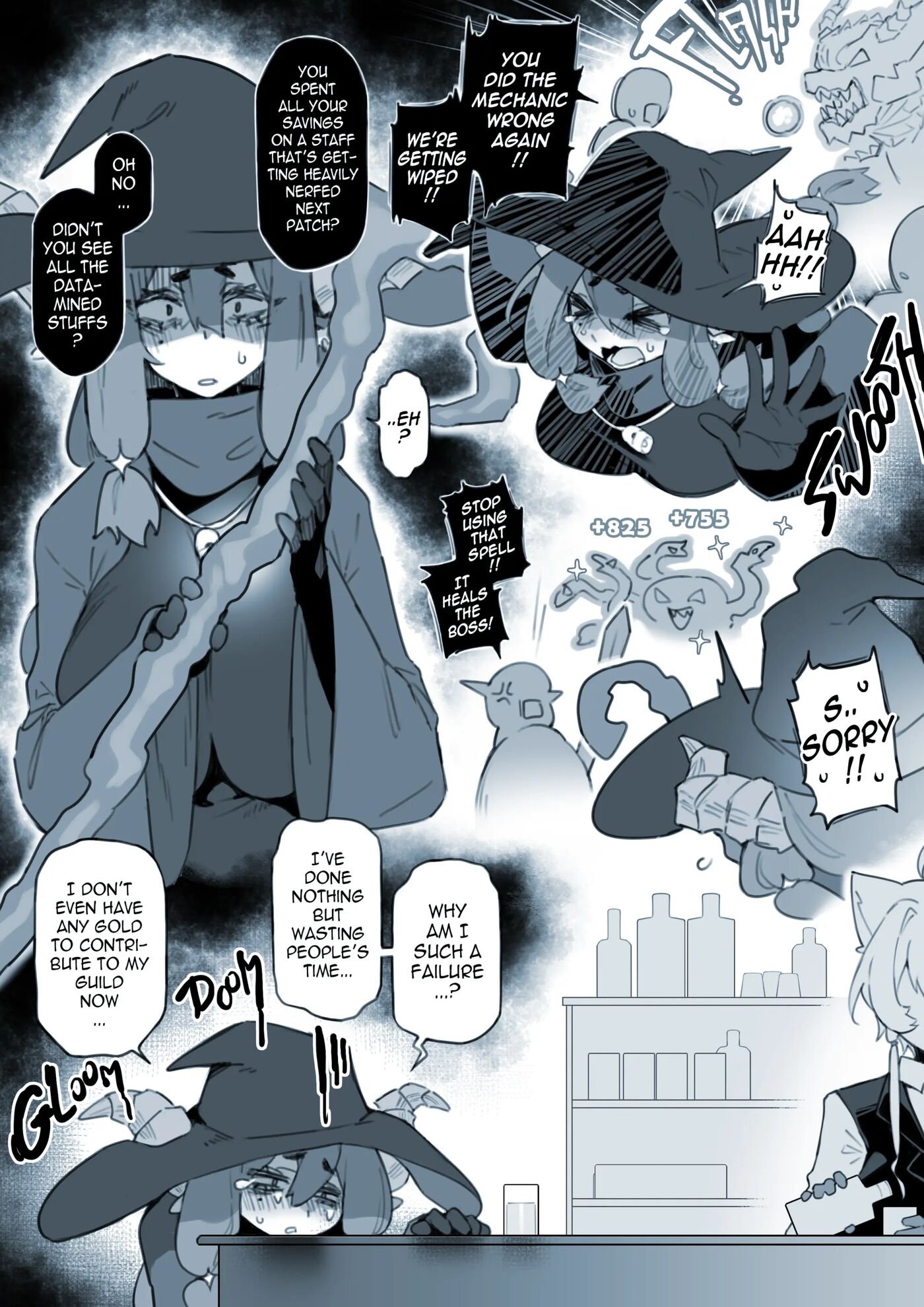 Miss Serabelle Is A Miserable Cum Dump R18 Comic 1