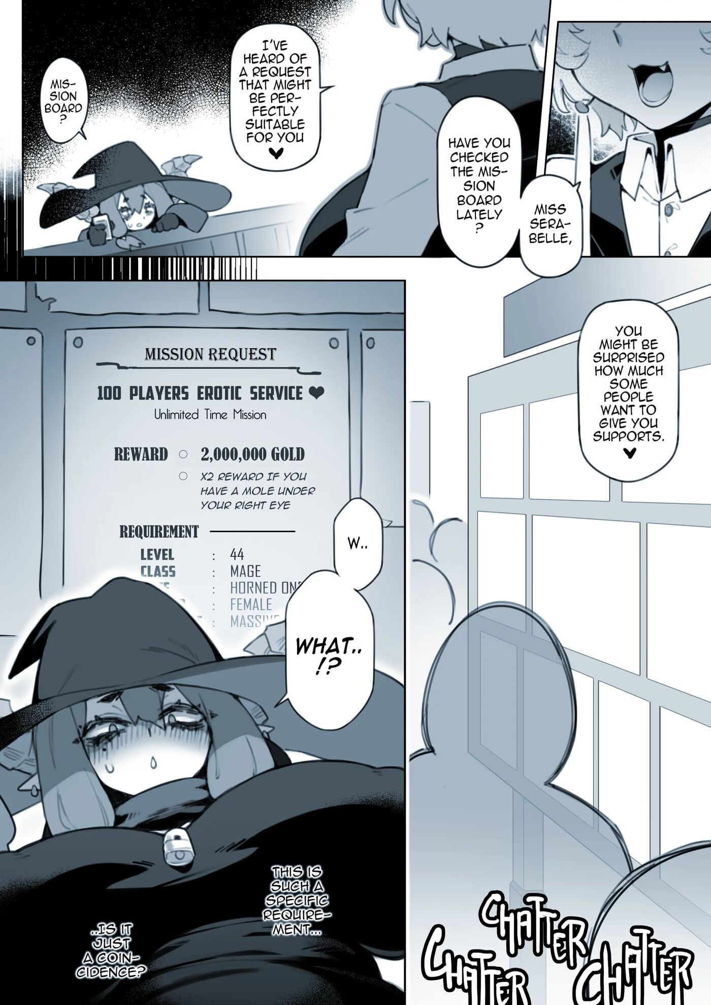 Miss Serabelle Is A Miserable Cum Dump R18 Comic 1