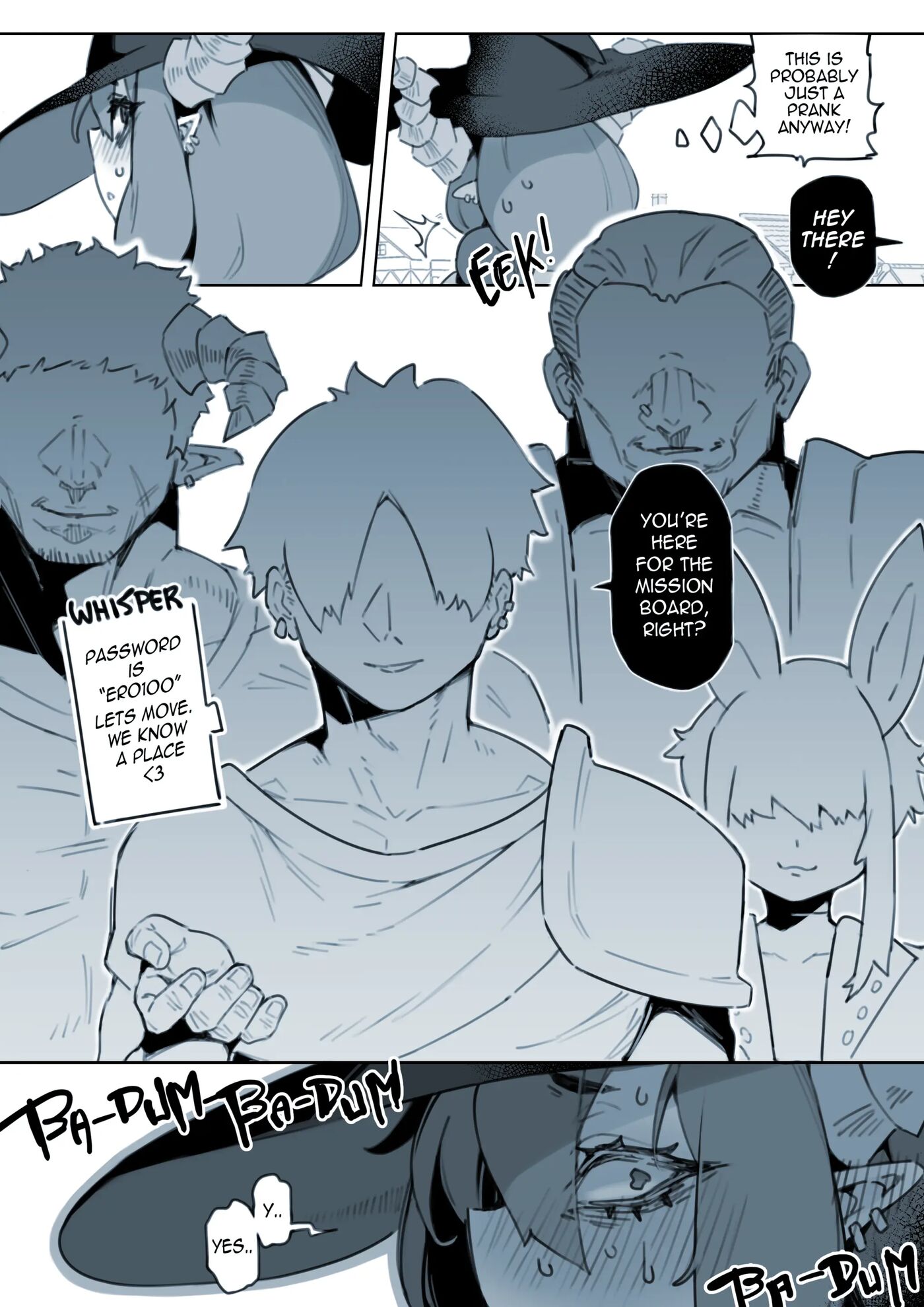Miss Serabelle Is A Miserable Cum Dump R18 Comic 1