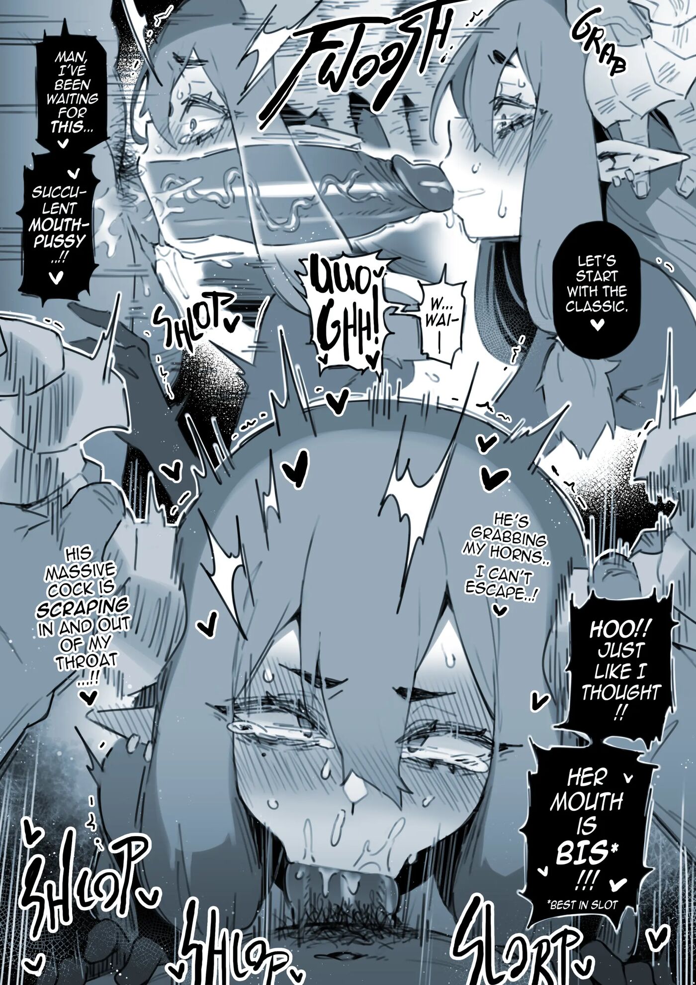 Miss Serabelle Is A Miserable Cum Dump R18 Comic 1