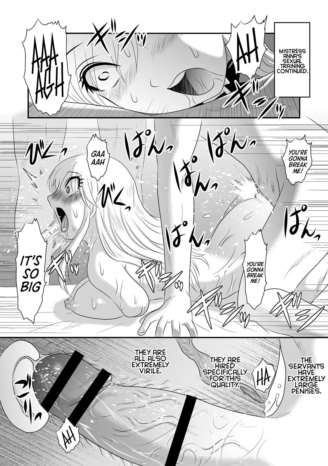 Mistress Anna Studies Abroad In A Mansion 1