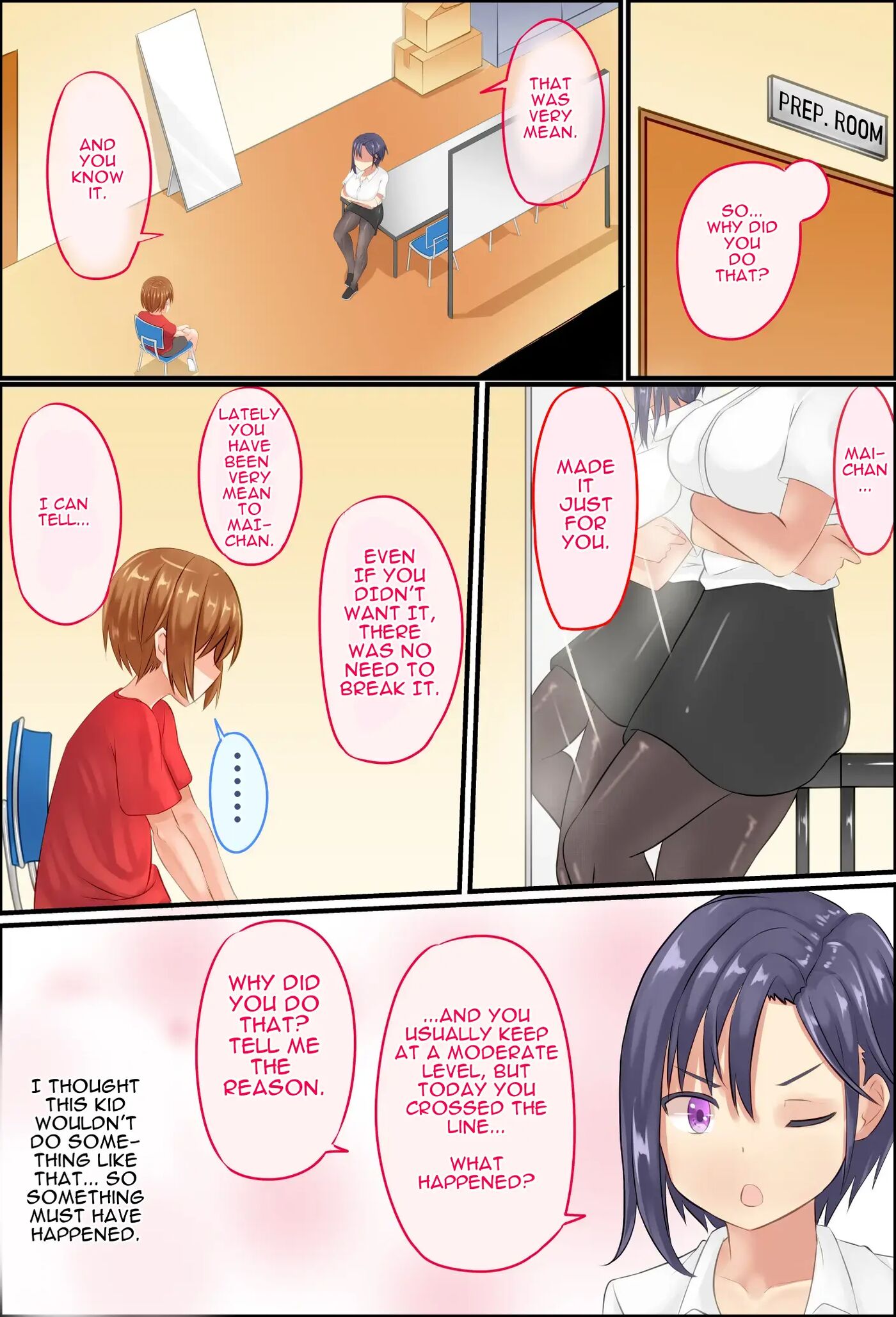 Misuzu-sensei's Sexual Education ~a Shotacon Teacher Solves The Troubles Of A Teenage Shota With Sex~ 1