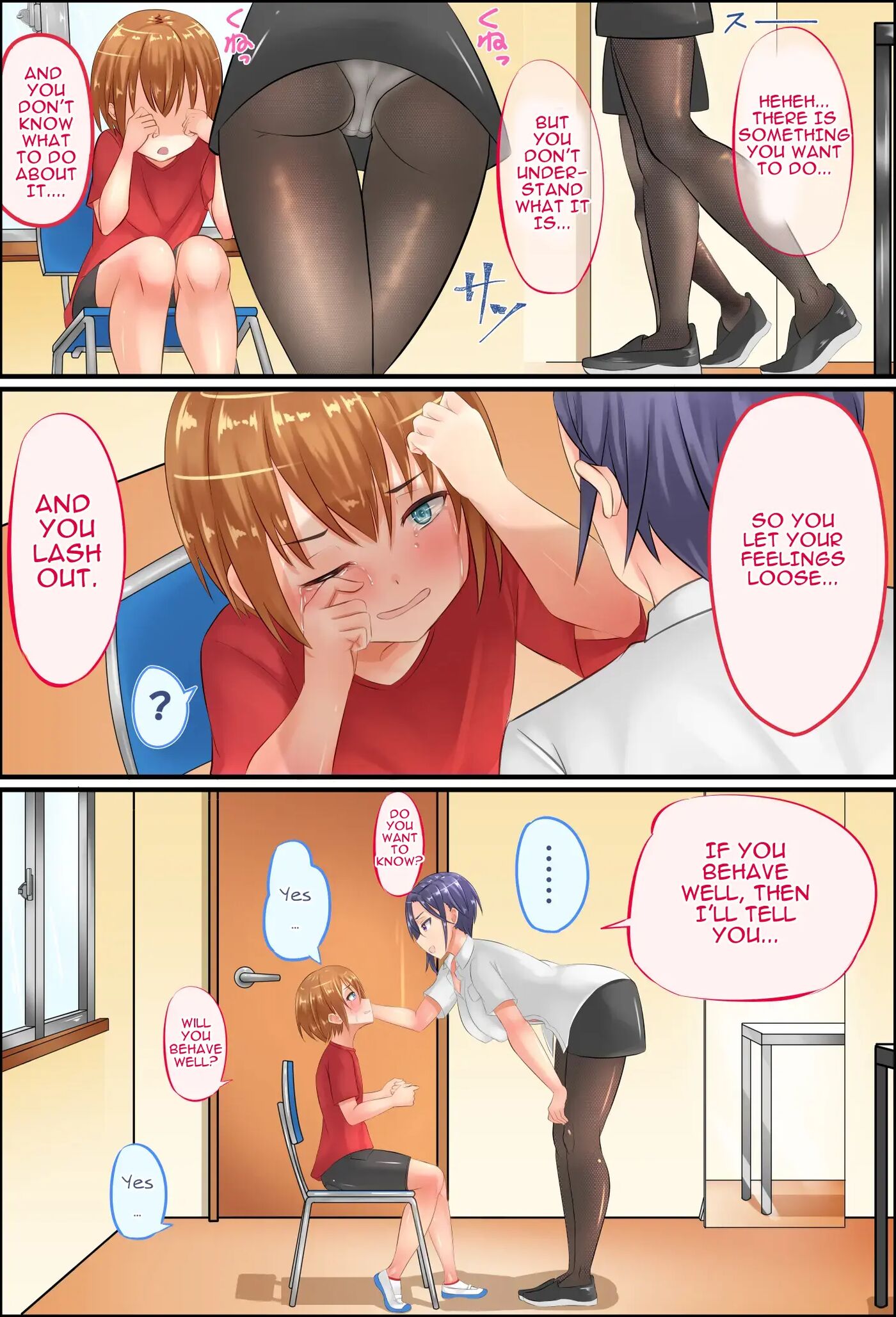 Misuzu-sensei's Sexual Education ~a Shotacon Teacher Solves The Troubles Of A Teenage Shota With Sex~ 1