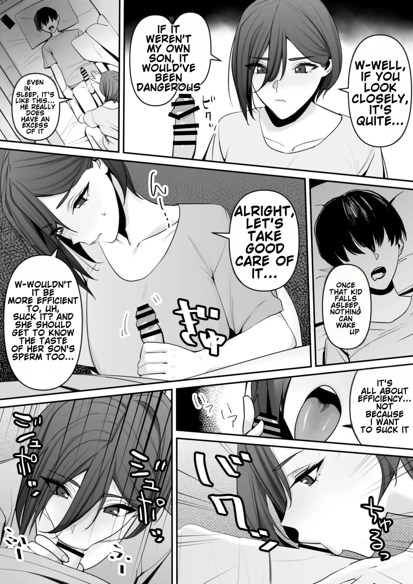 Mom And Son, Is This Right? Sexual Education! Chapter 1 Page 9