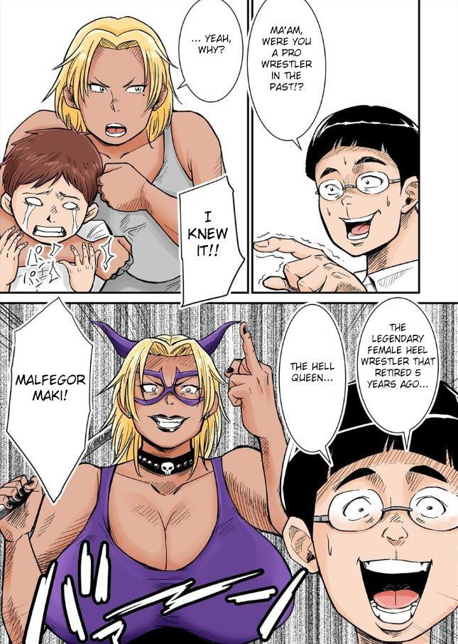 Moto Joshi Pro Kaa-chan Vs Megane-kun 1