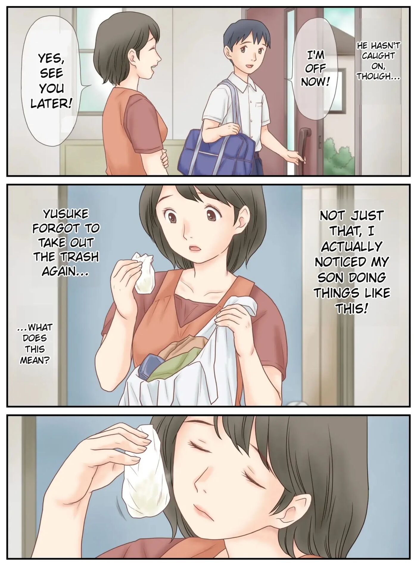 Musuko Ni Mirareta Onanie 1