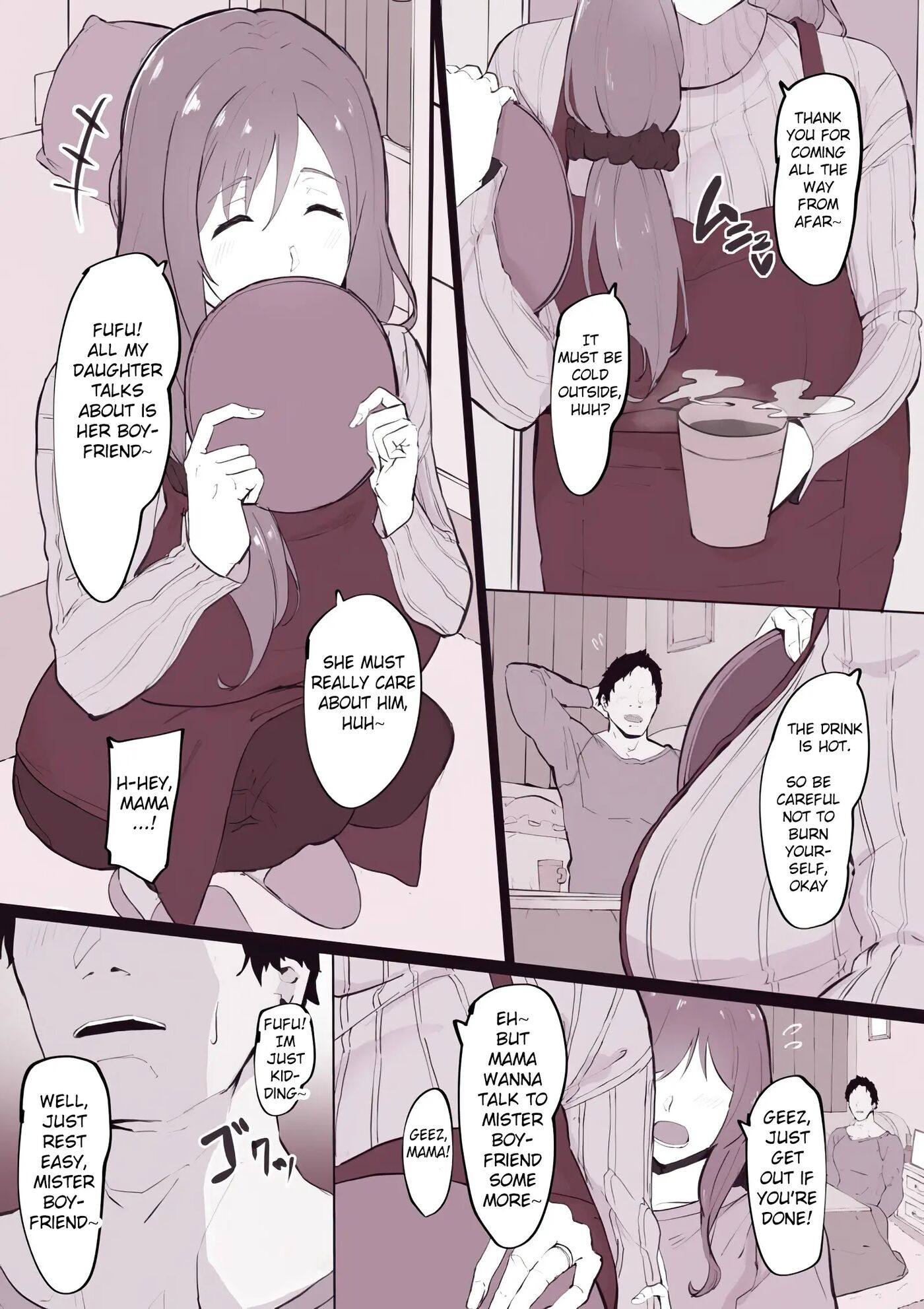 Musume No Karesi Ni Netorare Tyau Mama-san 1