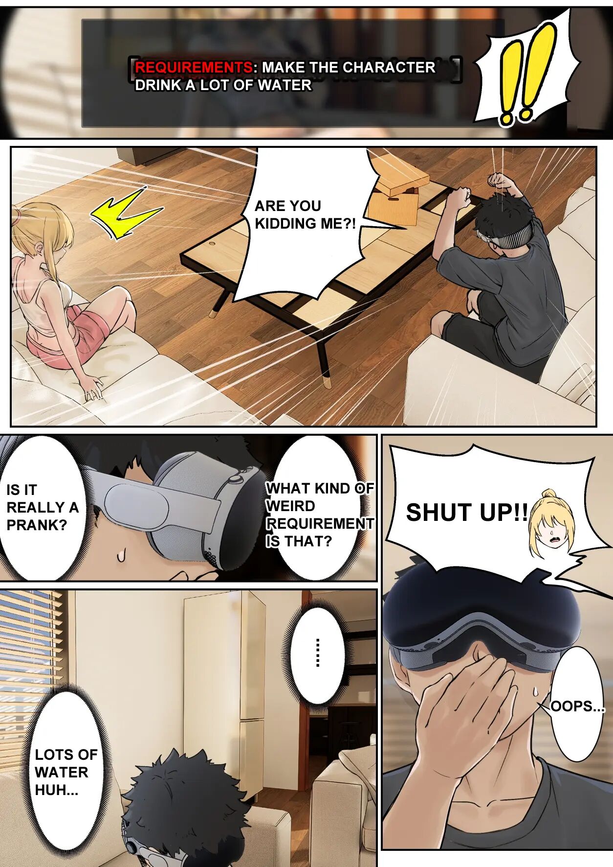 My Ar Glasses Can See Various Stats About My Foster Sister?! Chapter 1 Page 12