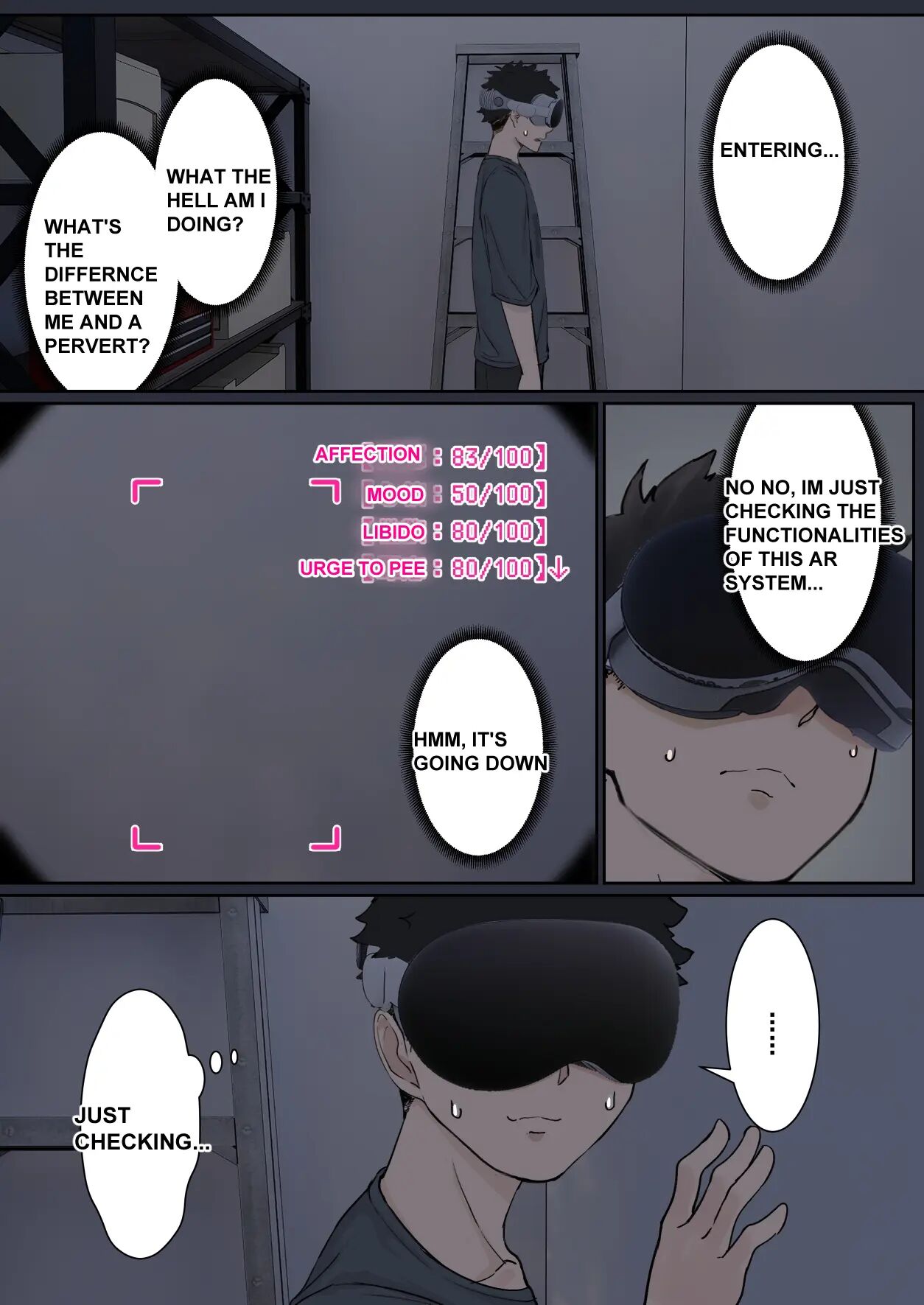 My Ar Glasses Can See Various Stats About My Foster Sister?! Chapter 1 Page 16