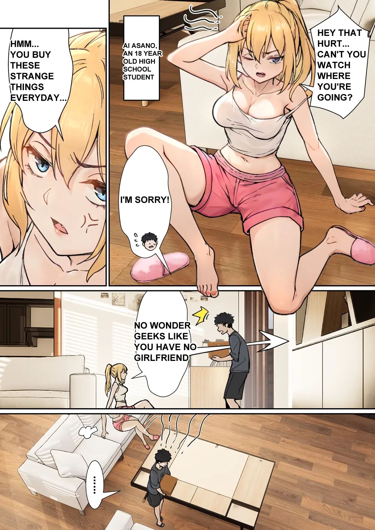 My Ar Glasses Can See Various Stats About My Foster Sister?! Chapter 1 Page 5