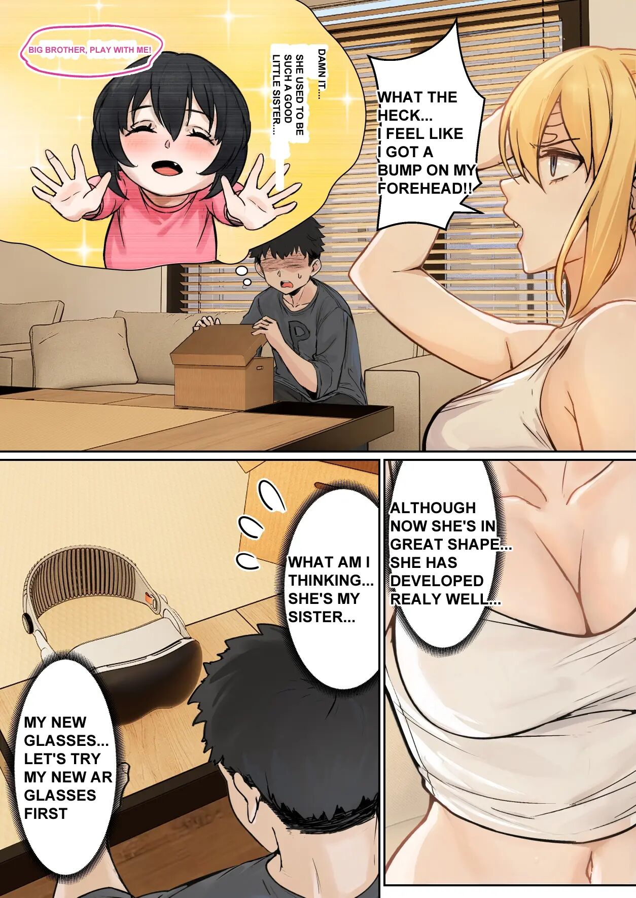 My Ar Glasses Can See Various Stats About My Foster Sister?! Chapter 1 Page 6