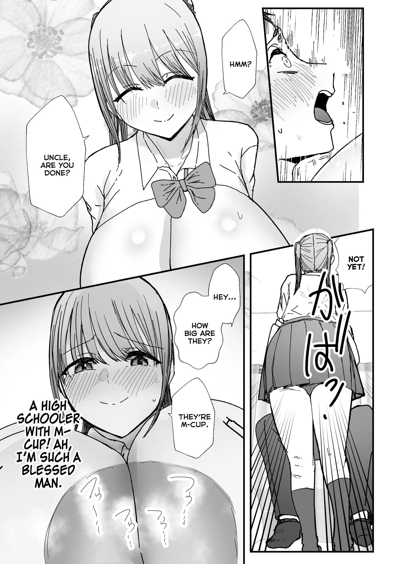 My Busty Niece, A High School Girl Living With Me, Gives Me A Lot Of Comfort Through Sweet Sex 1