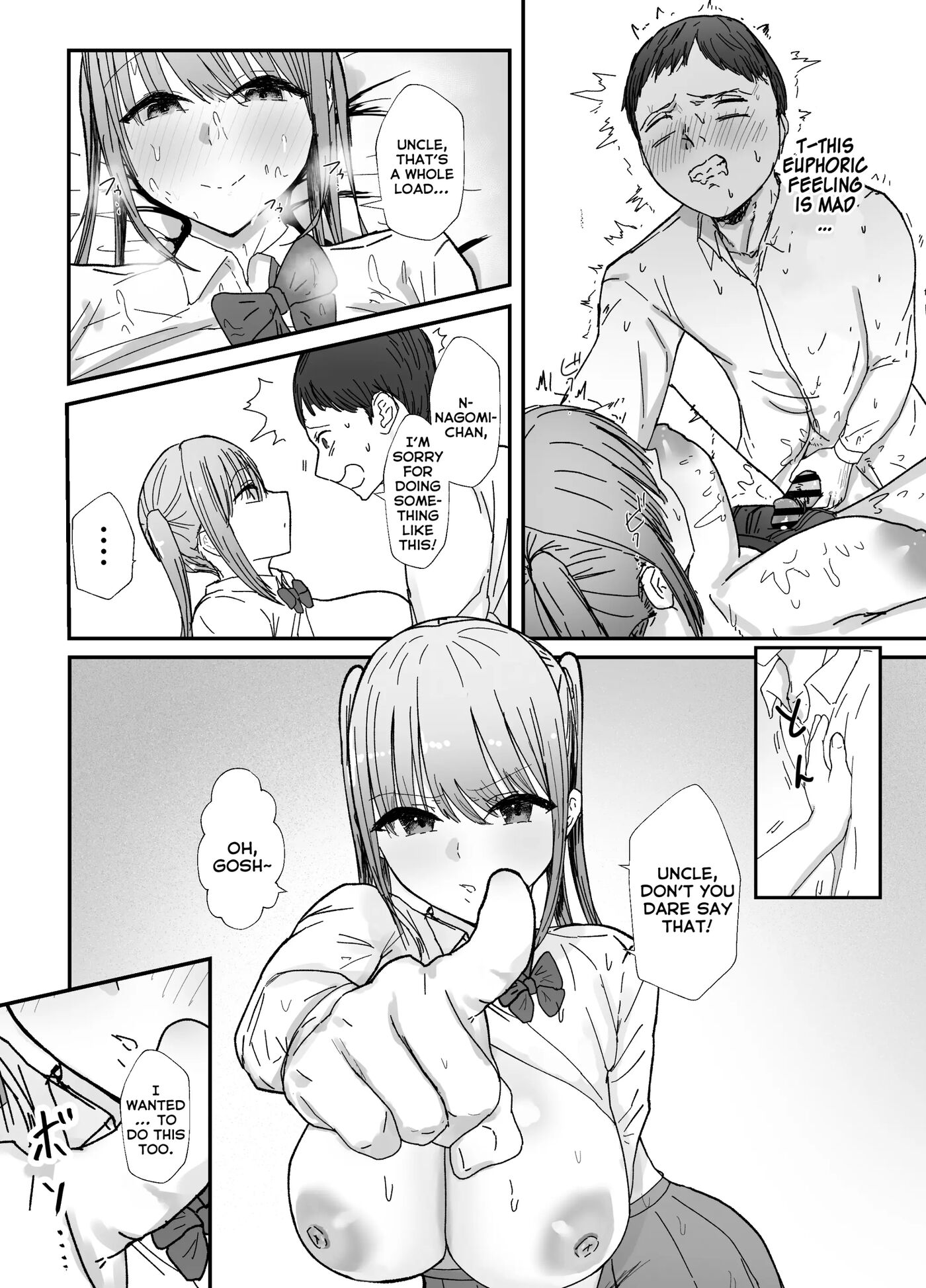 My Busty Niece, A High School Girl Living With Me, Gives Me A Lot Of Comfort Through Sweet Sex 1