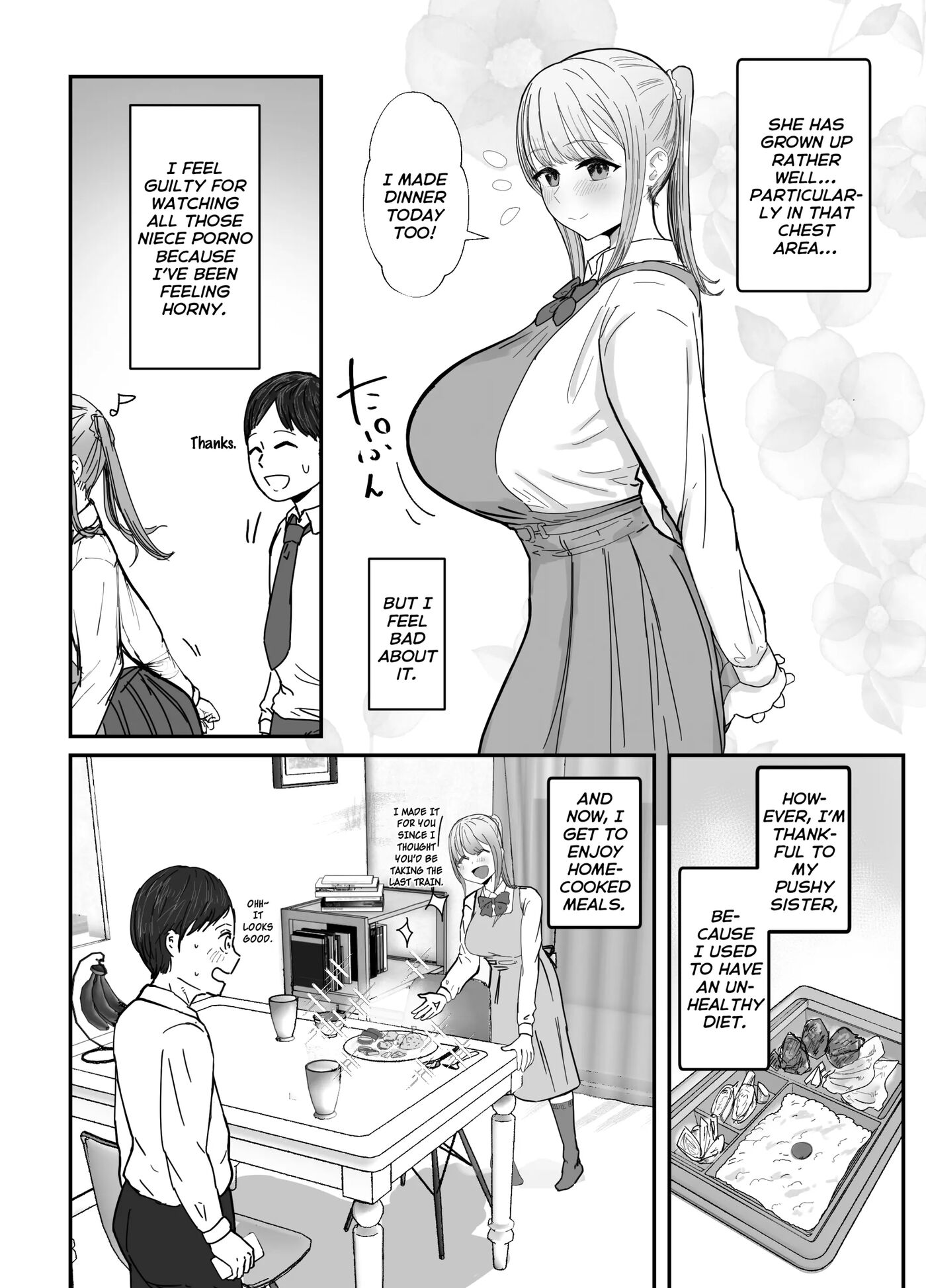My Busty Niece, A High School Girl Living With Me, Gives Me A Lot Of Comfort Through Sweet Sex 1