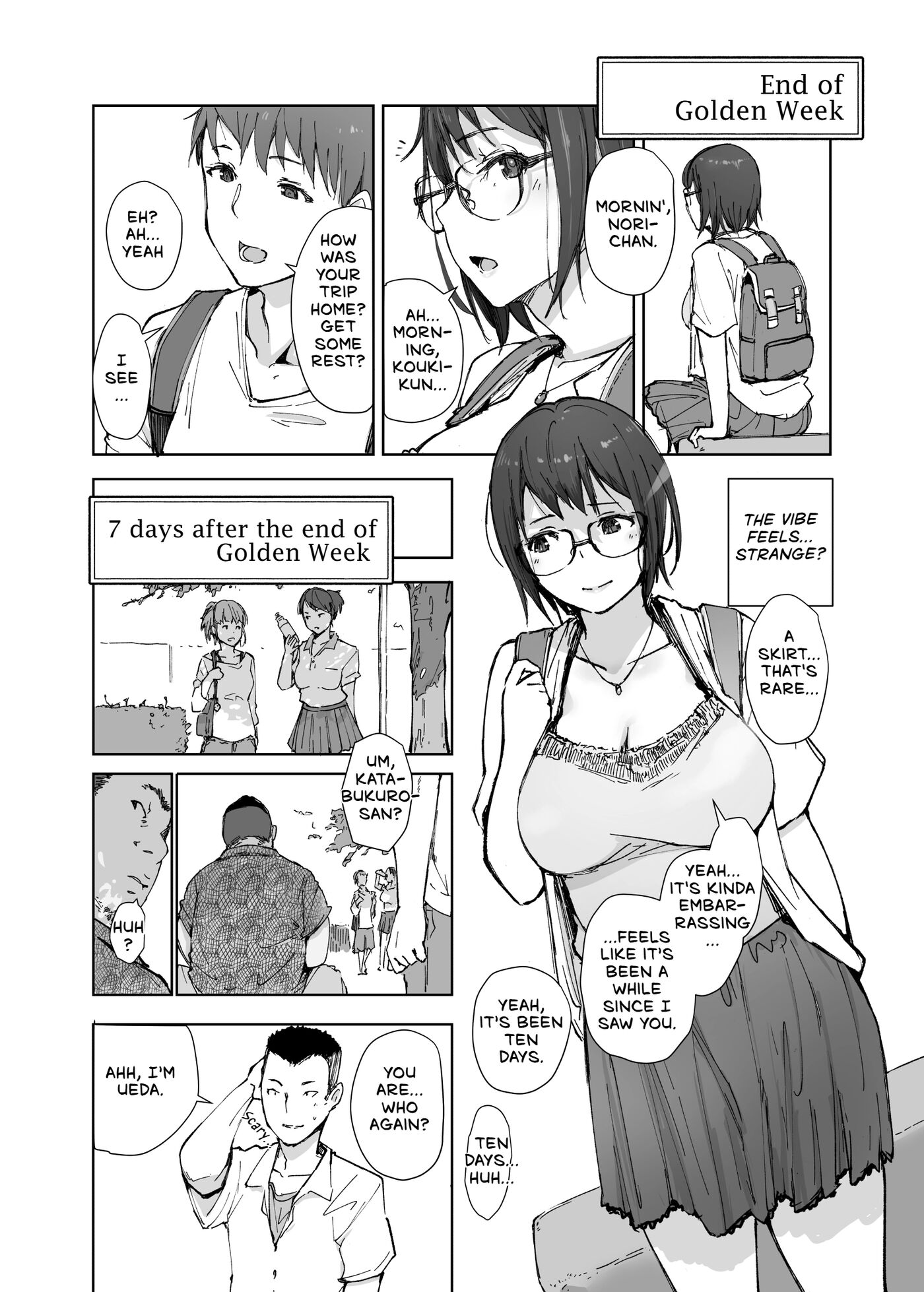 My Girlfriend's Rocky Ride In Senpai's Big Car Chapter 1 Page 16