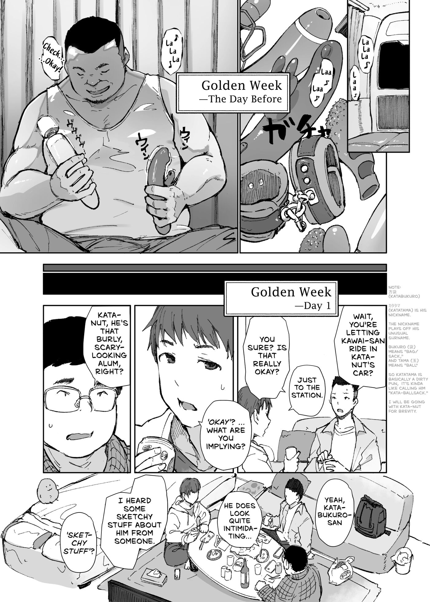 My Girlfriend's Rocky Ride In Senpai's Big Car Chapter 1 Page 4