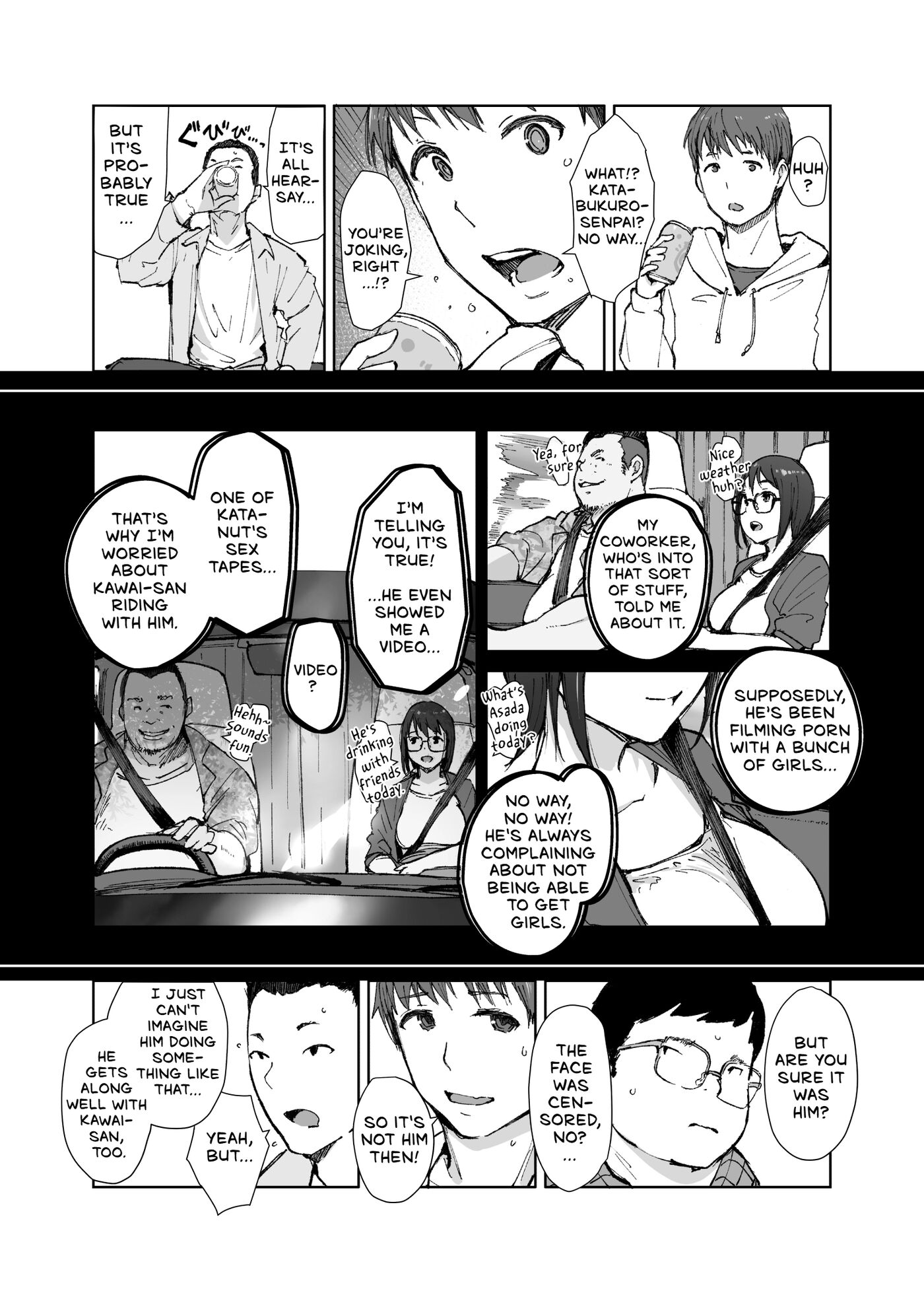 My Girlfriend's Rocky Ride In Senpai's Big Car Chapter 1 Page 6