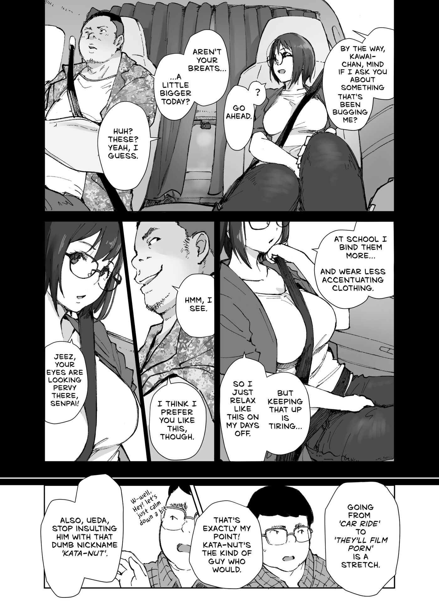 My Girlfriend's Rocky Ride In Senpai's Big Car Chapter 1 Page 8