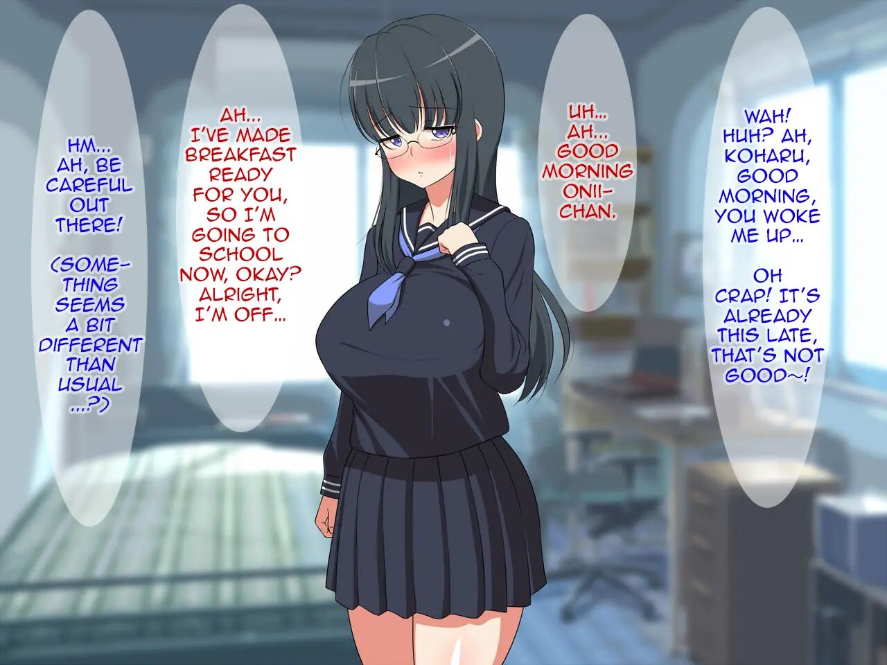 My Plain, Busty Little Sister Gets Horny When She Cosplays? Chapter 1 Page 11