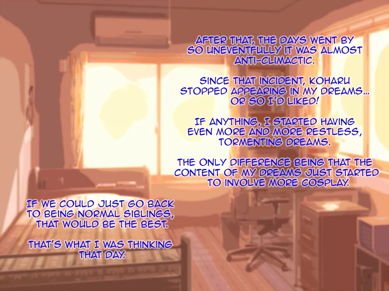 My Plain, Busty Little Sister Gets Horny When She Cosplays? Chapter 1 Page 48