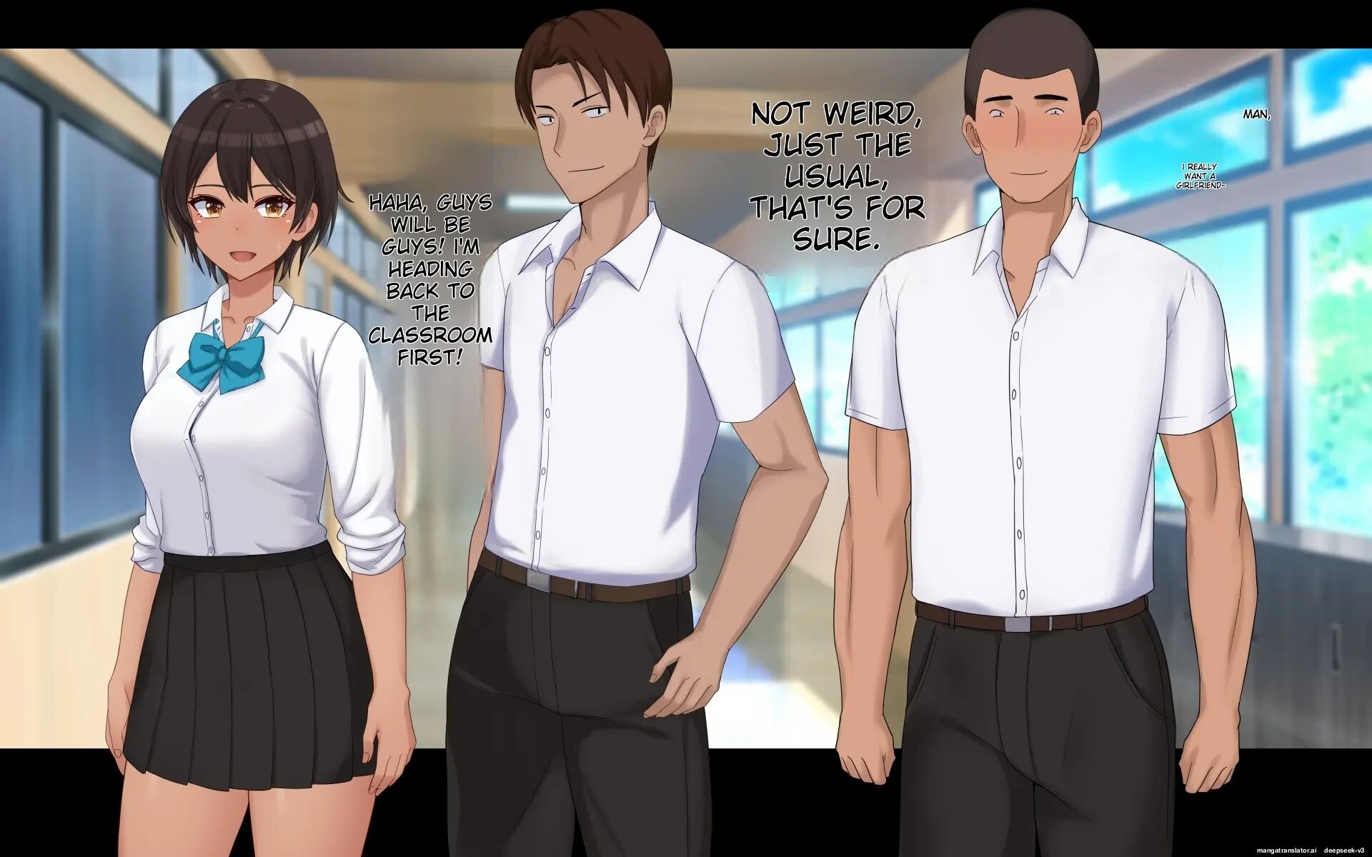 Naka Ga Ii Onna Tomodachi Wa Aitsu No Kanojo Datta 1