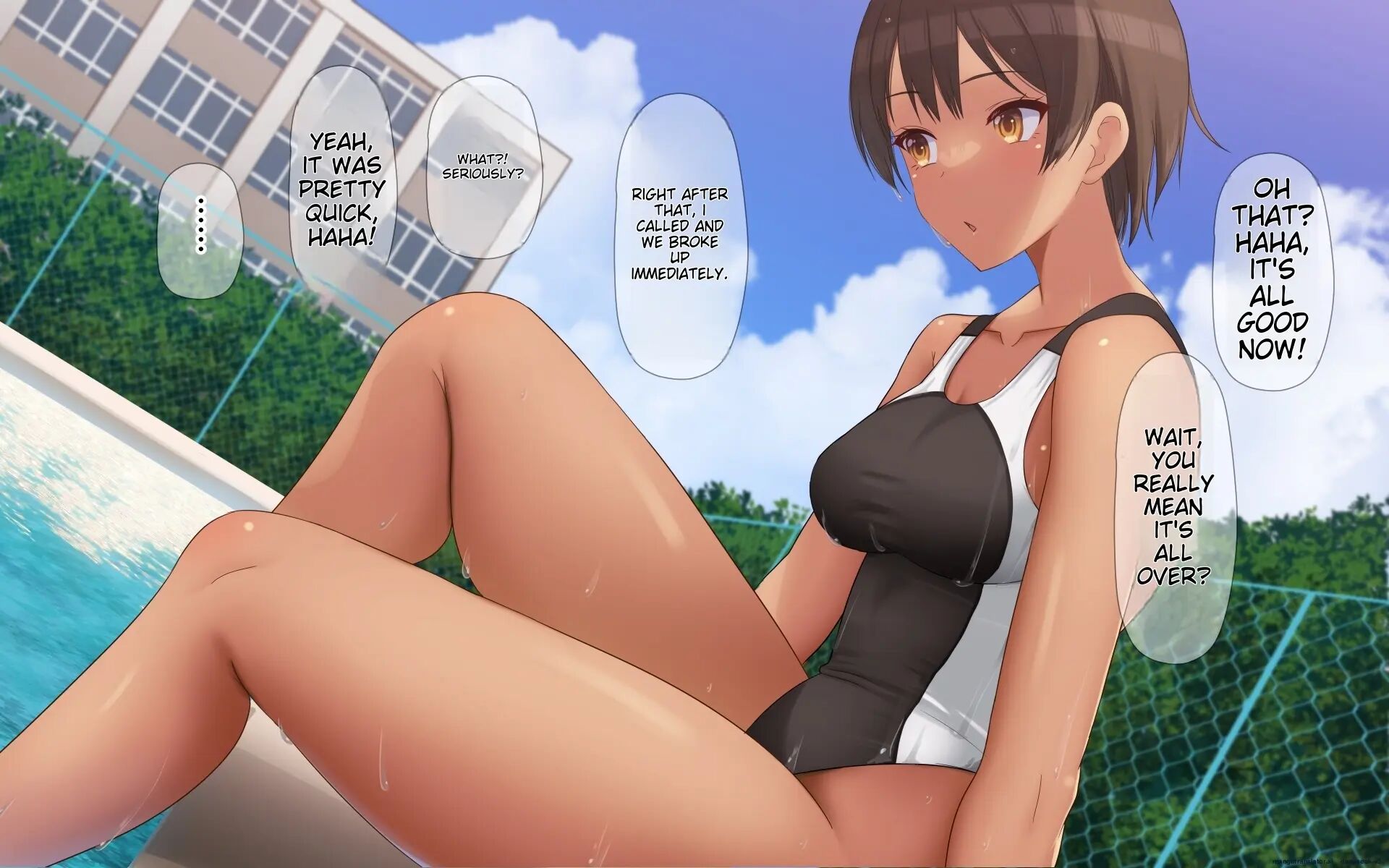 Naka Ga Ii Onna Tomodachi Wa Aitsu No Kanojo Datta 1