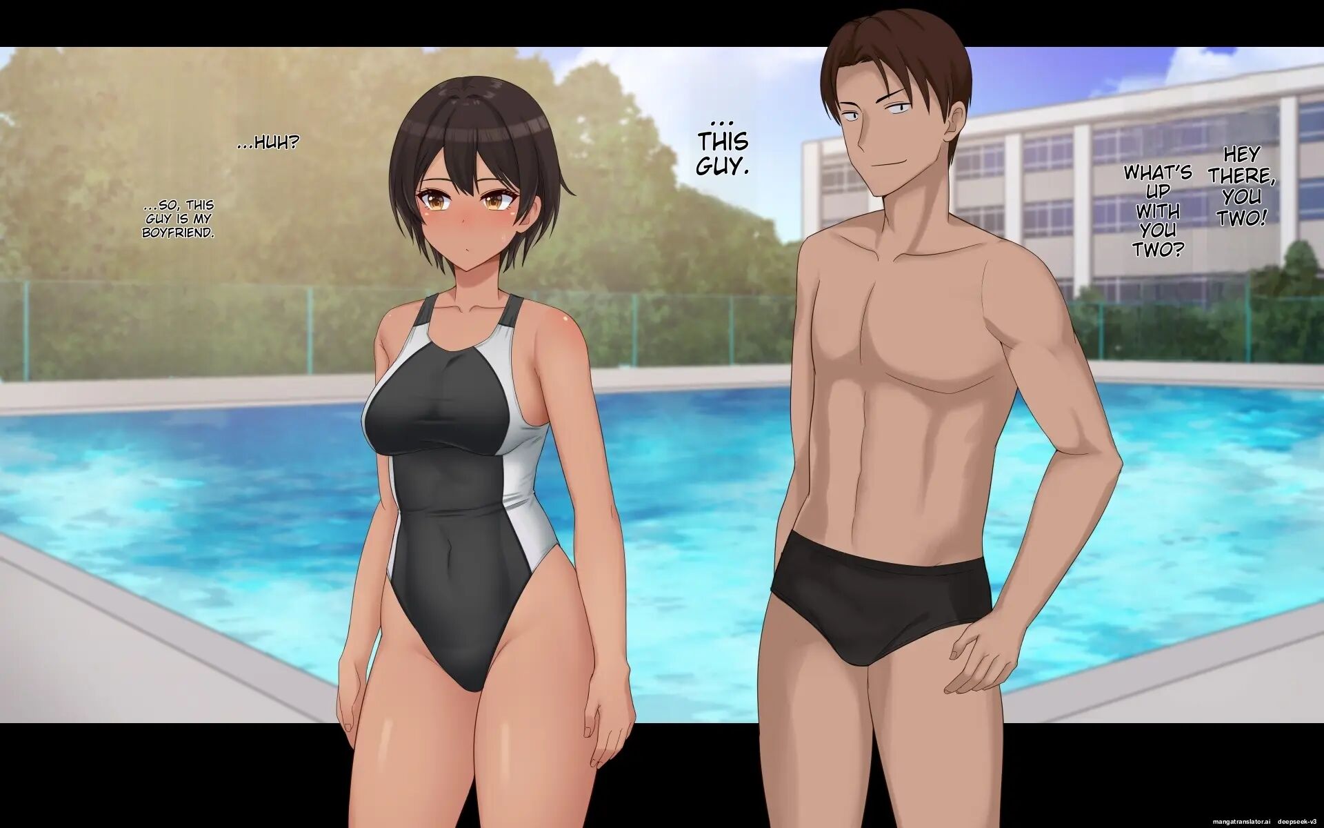 Naka Ga Ii Onna Tomodachi Wa Aitsu No Kanojo Datta 1