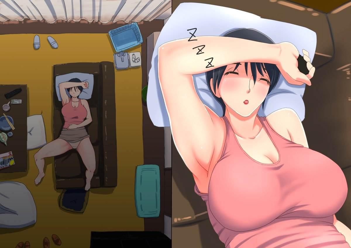 Napping Mom 1
