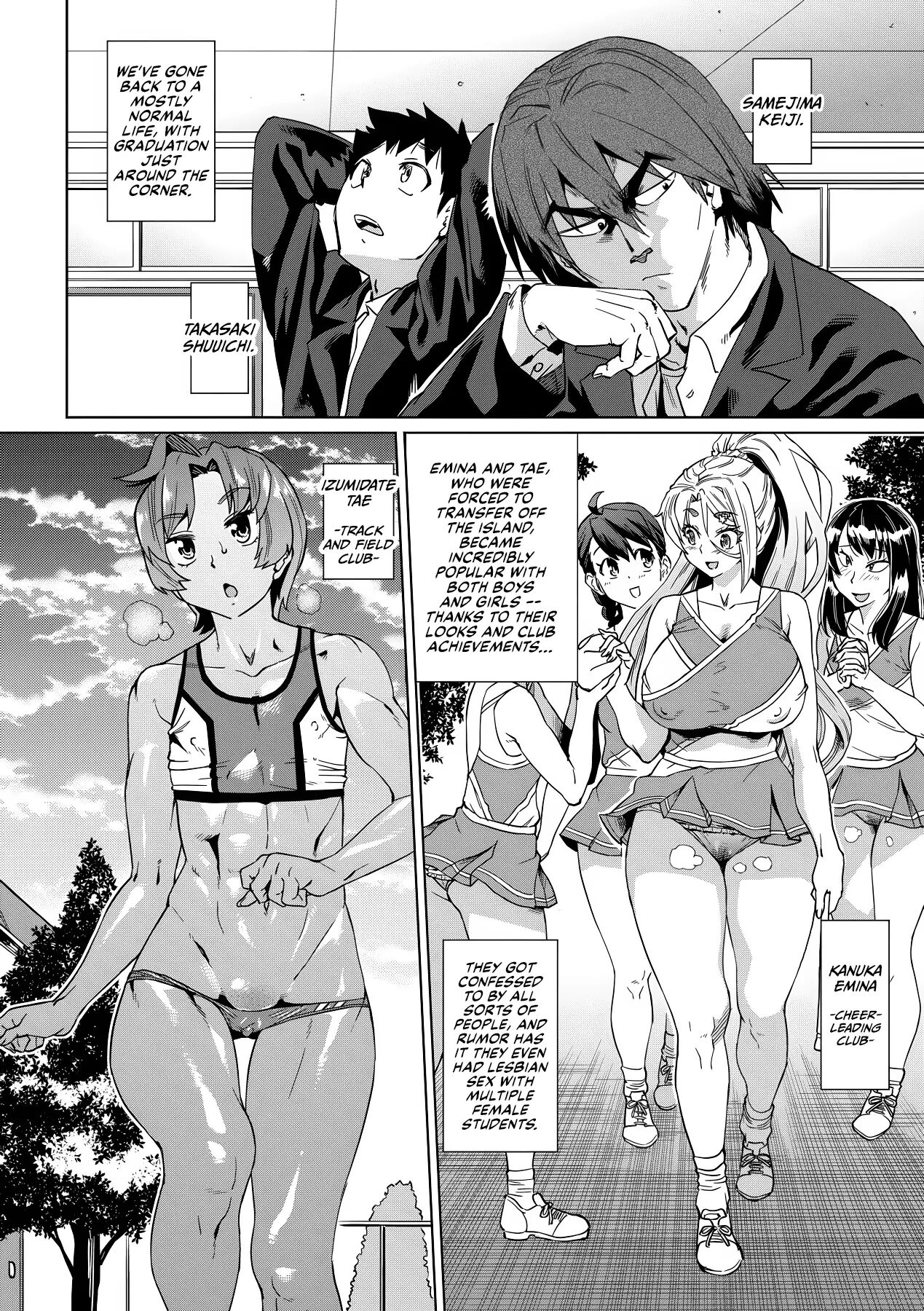 Natsu No Ritou Kenshuu De Class No Joshi-tachi Ga Sex Kurui No Mesu Dorei Ni Choukyou Sareta Hanashi 1