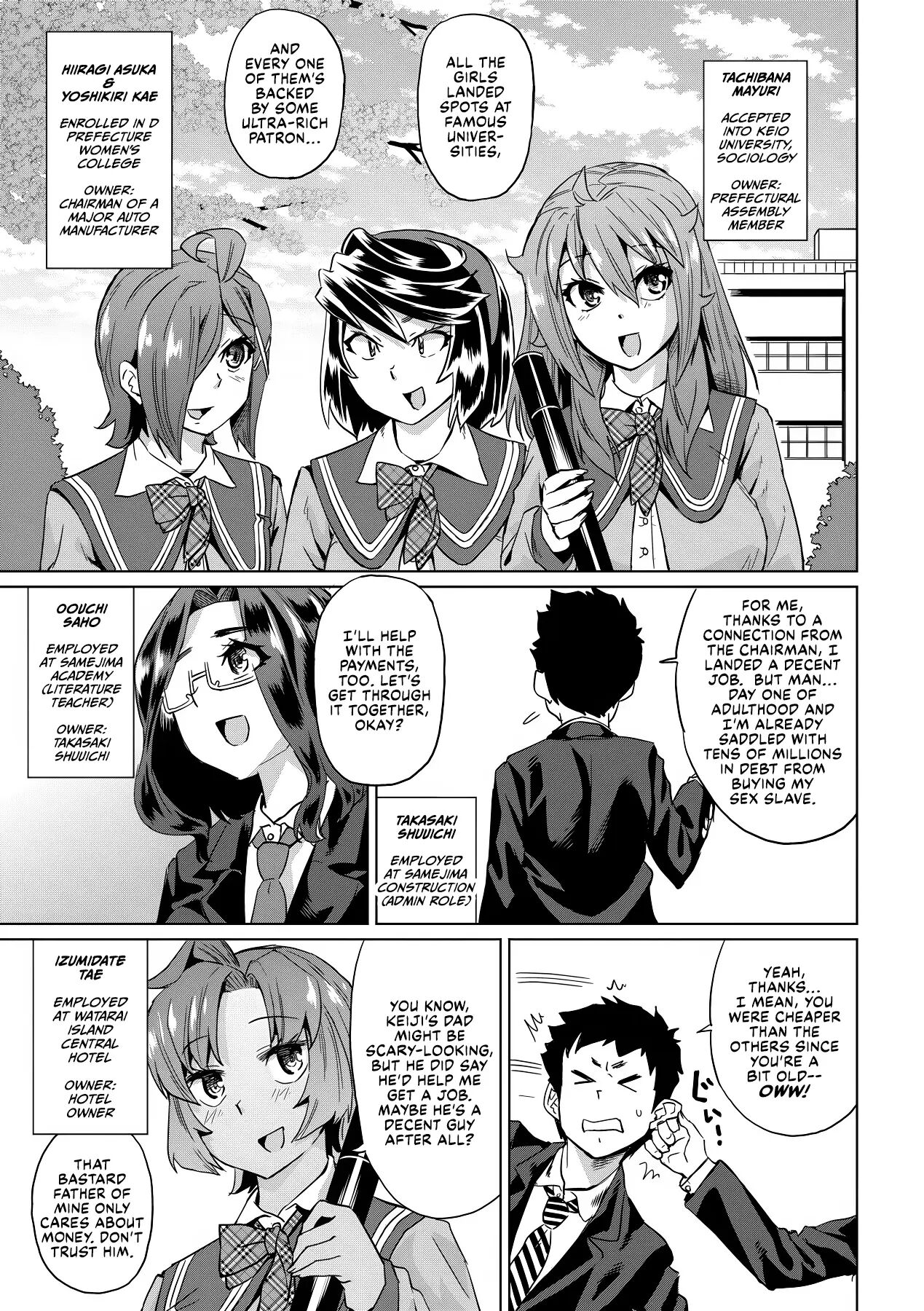 Natsu No Ritou Kenshuu De Class No Joshi-tachi Ga Sex Kurui No Mesu Dorei Ni Choukyou Sareta Hanashi 1