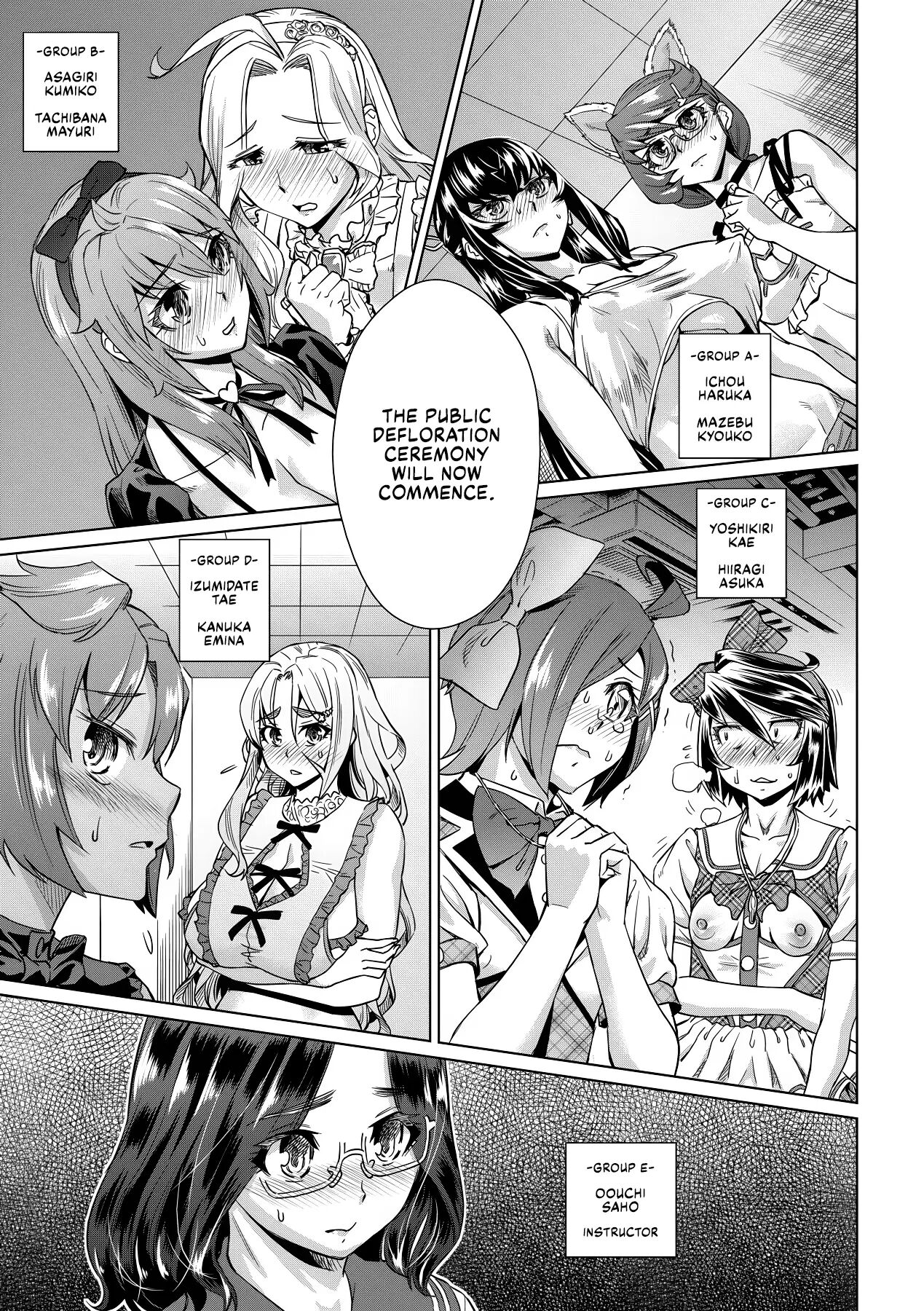 Natsu No Ritou Kenshuu De Class No Joshi-tachi Ga Sex Kurui No Mesu Dorei Ni Choukyou Sareta Hanashi 1