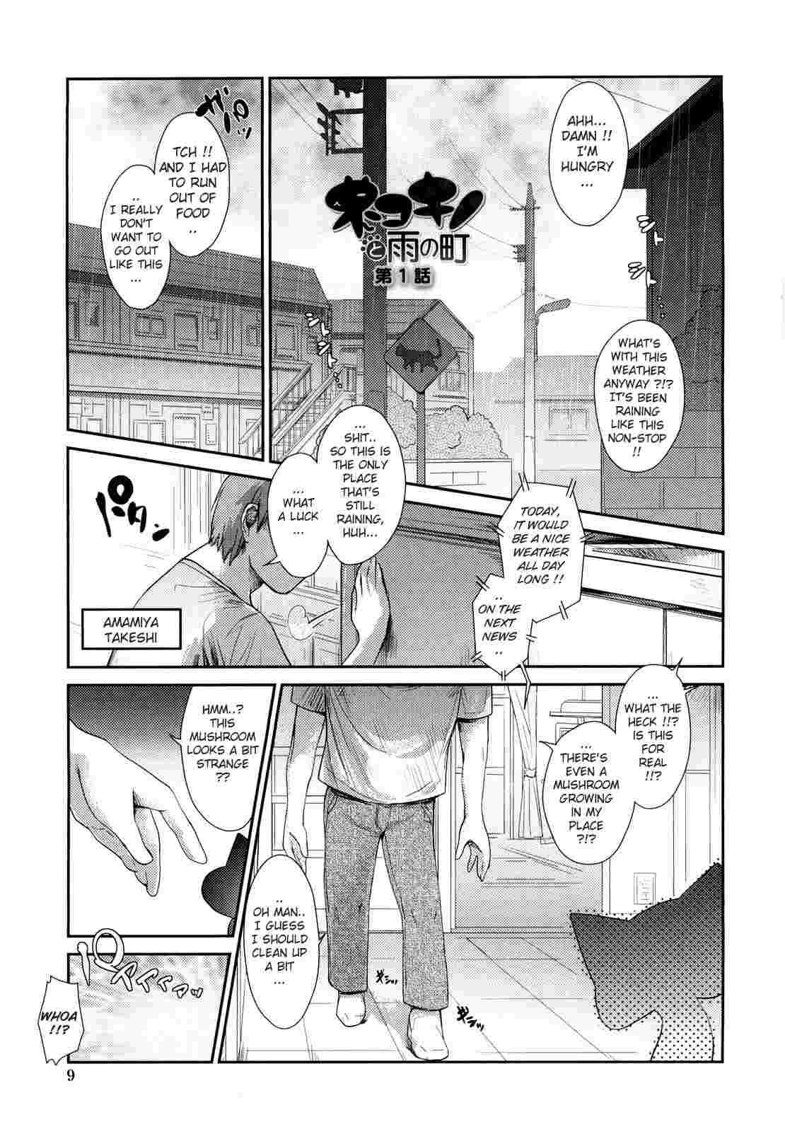Nekokino To Ame No Machi 1