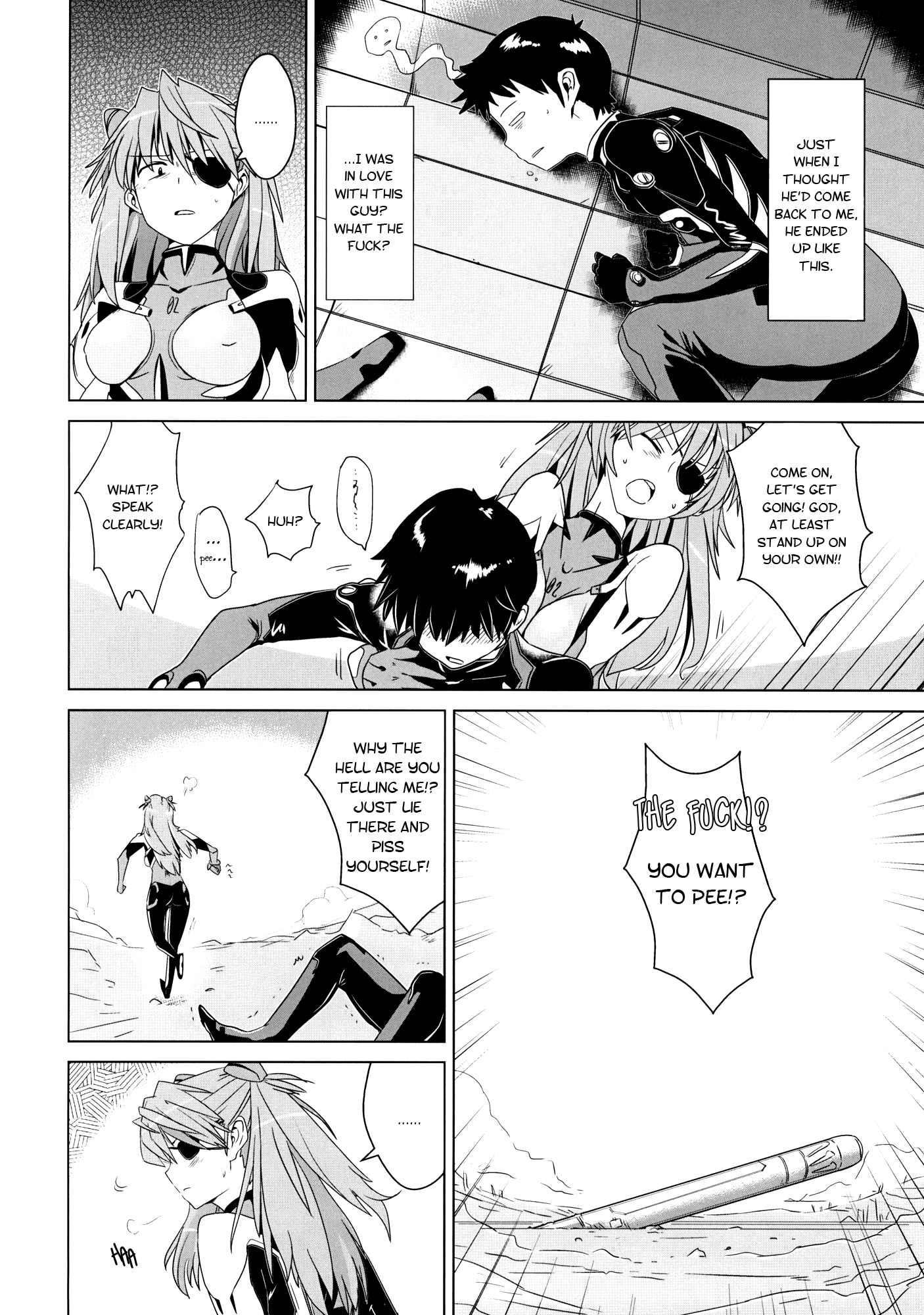 Neon Genesis Evangelion Dj - Facesitting Princess Shikinami 1