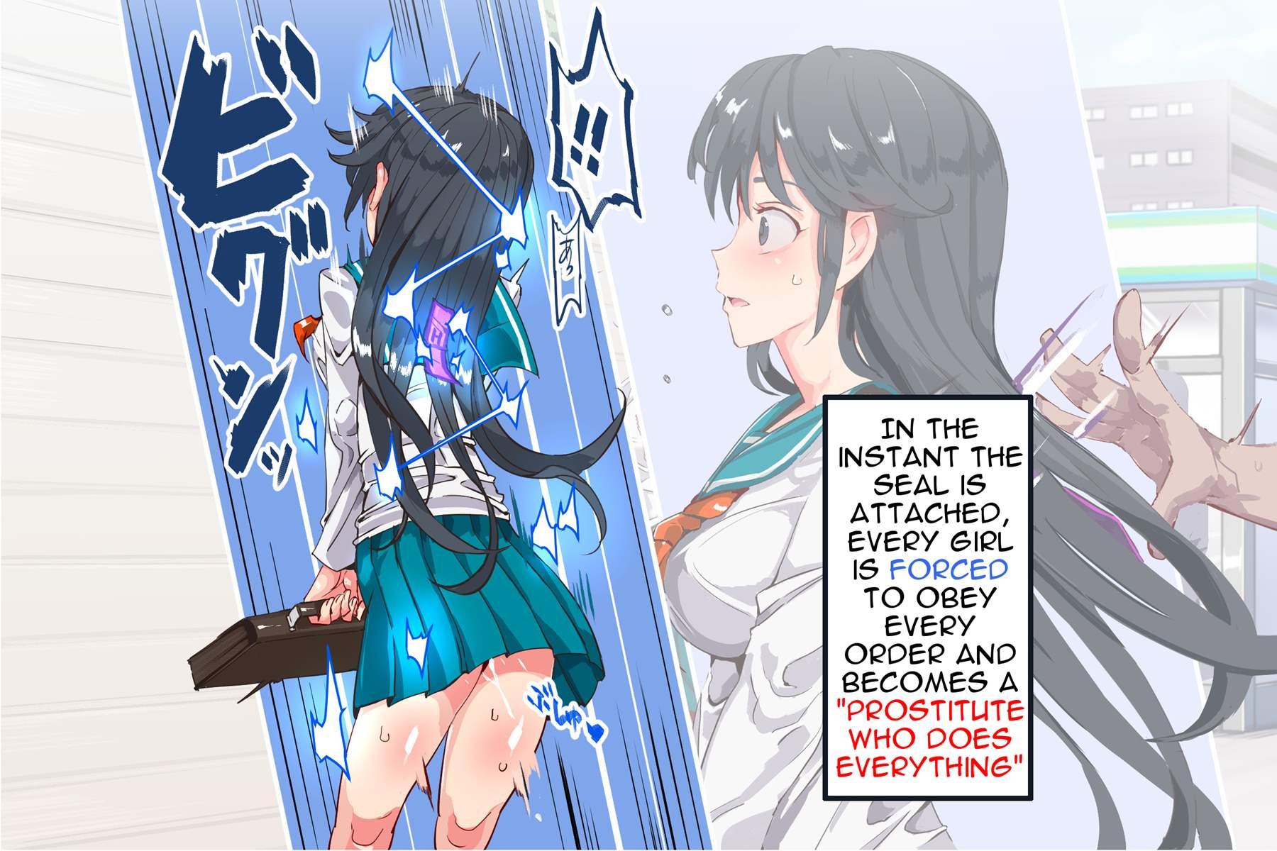 Ningen Ayatsuri Item - Dokodemo Fuuzoku Seal ~harareta Shunkan, Zettai Fukujuu Mesu Dorei Ni Naru Onna-tachi~ 1