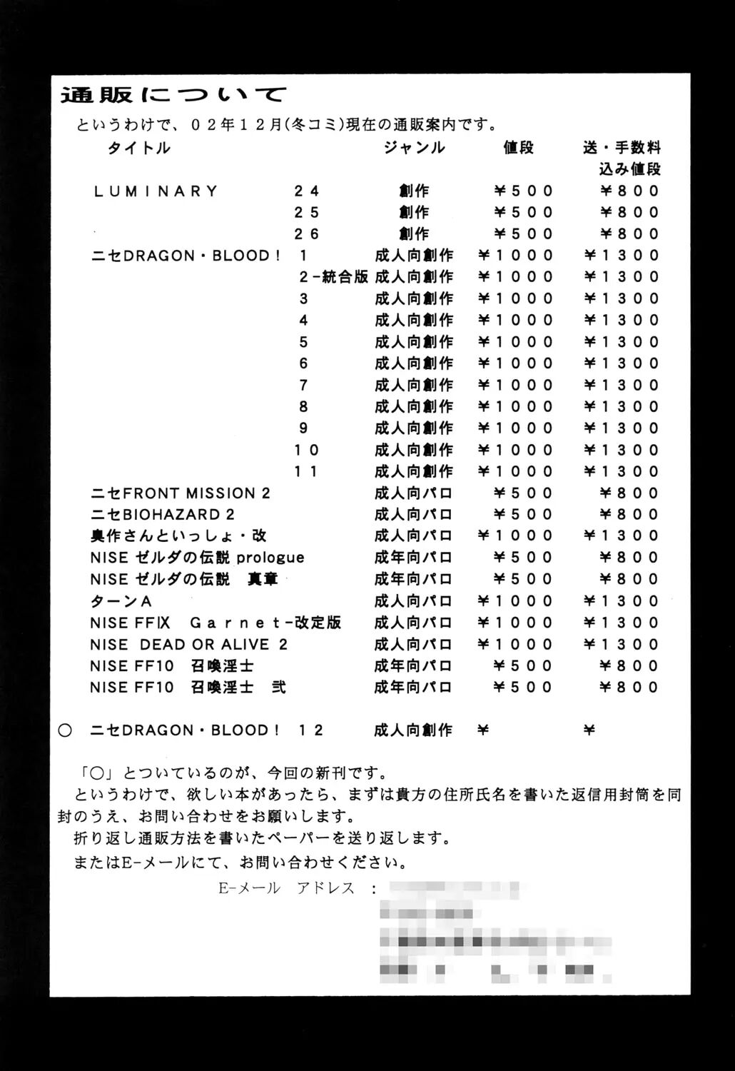 Nise Dragon Blood 12