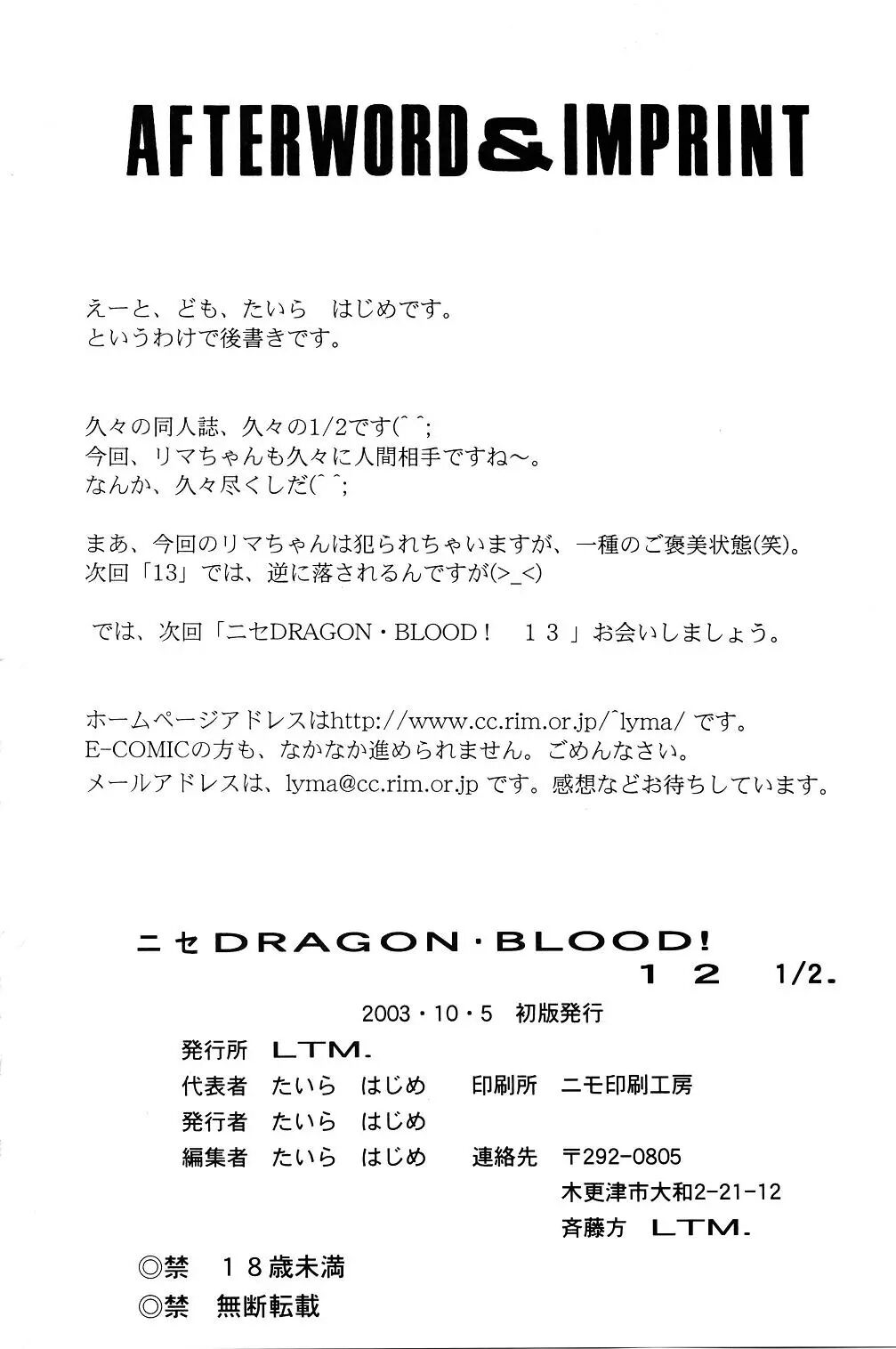Nise Dragon Blood 12.5