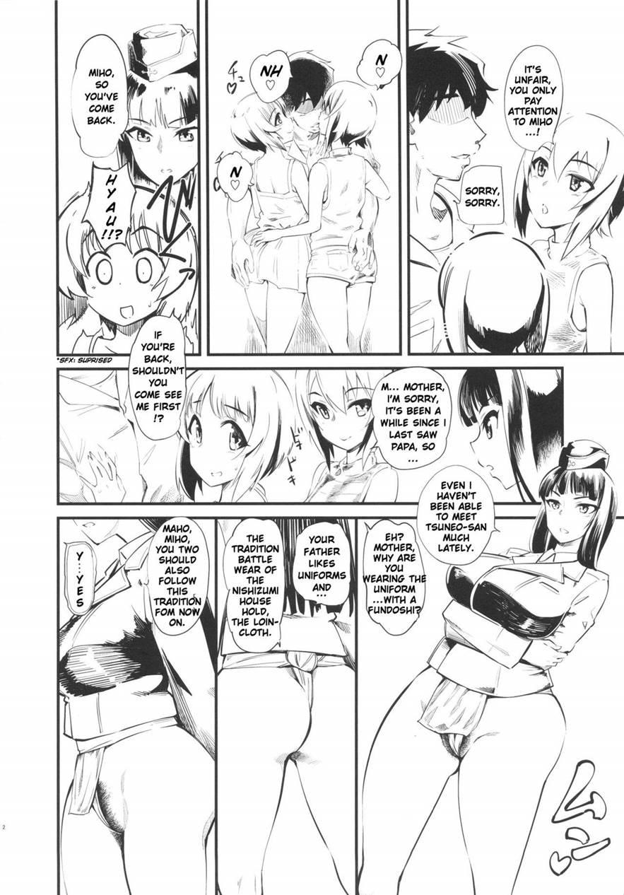 Nishizumi Household Peaceful 4-some 1